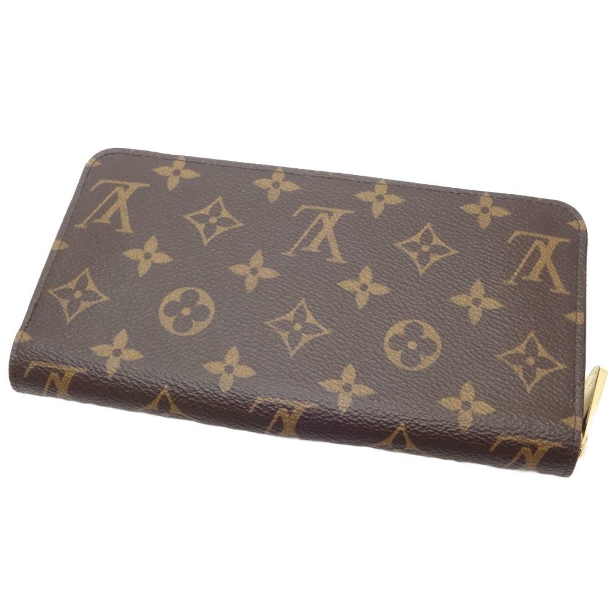 Louis Vuitton Monogram Brown Monogram Monogram Long Bill Wallet (Bi-Fold) (Pre-Owned)