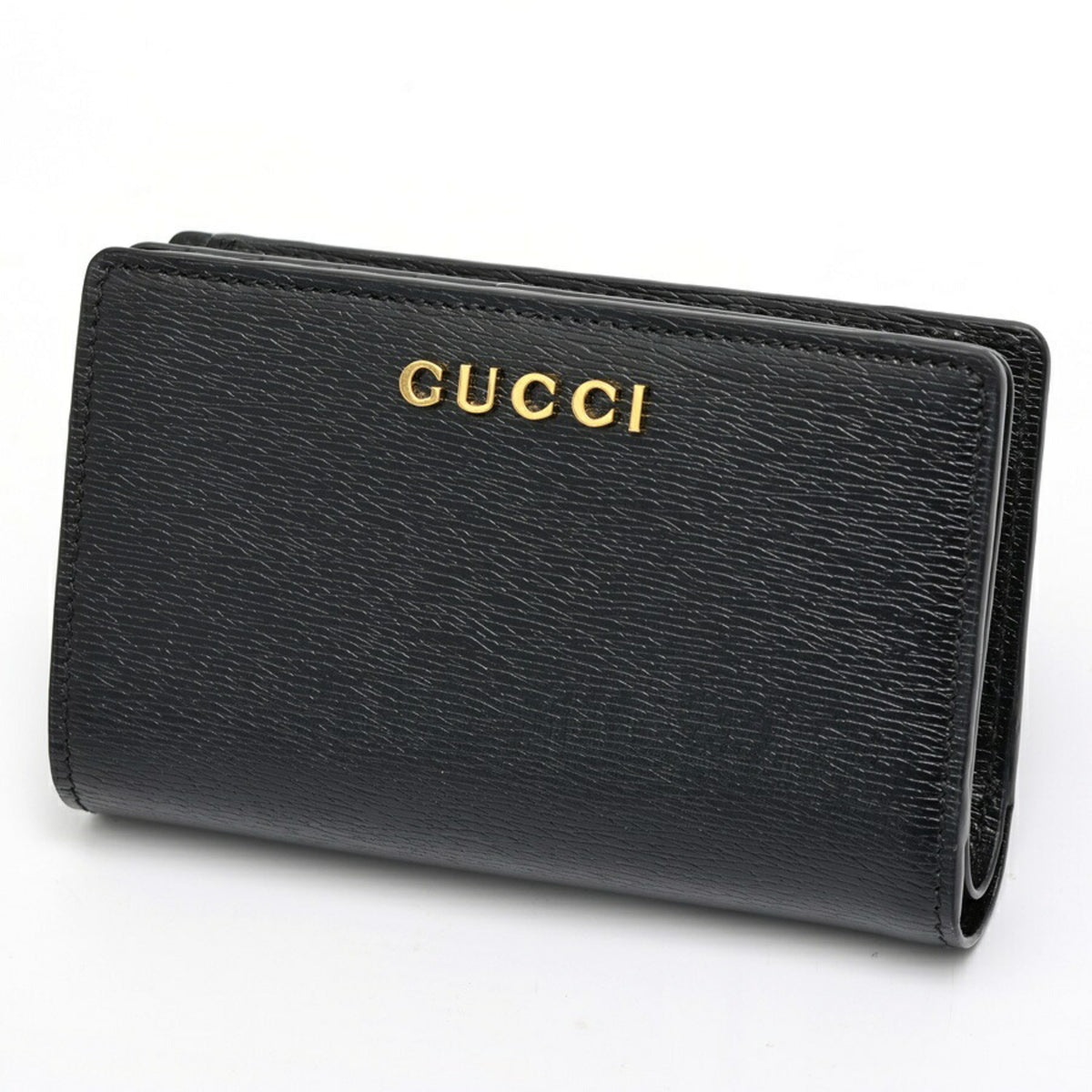 Gucci Black Leather Wallet (Bi-Fold) (Pre-Owned)