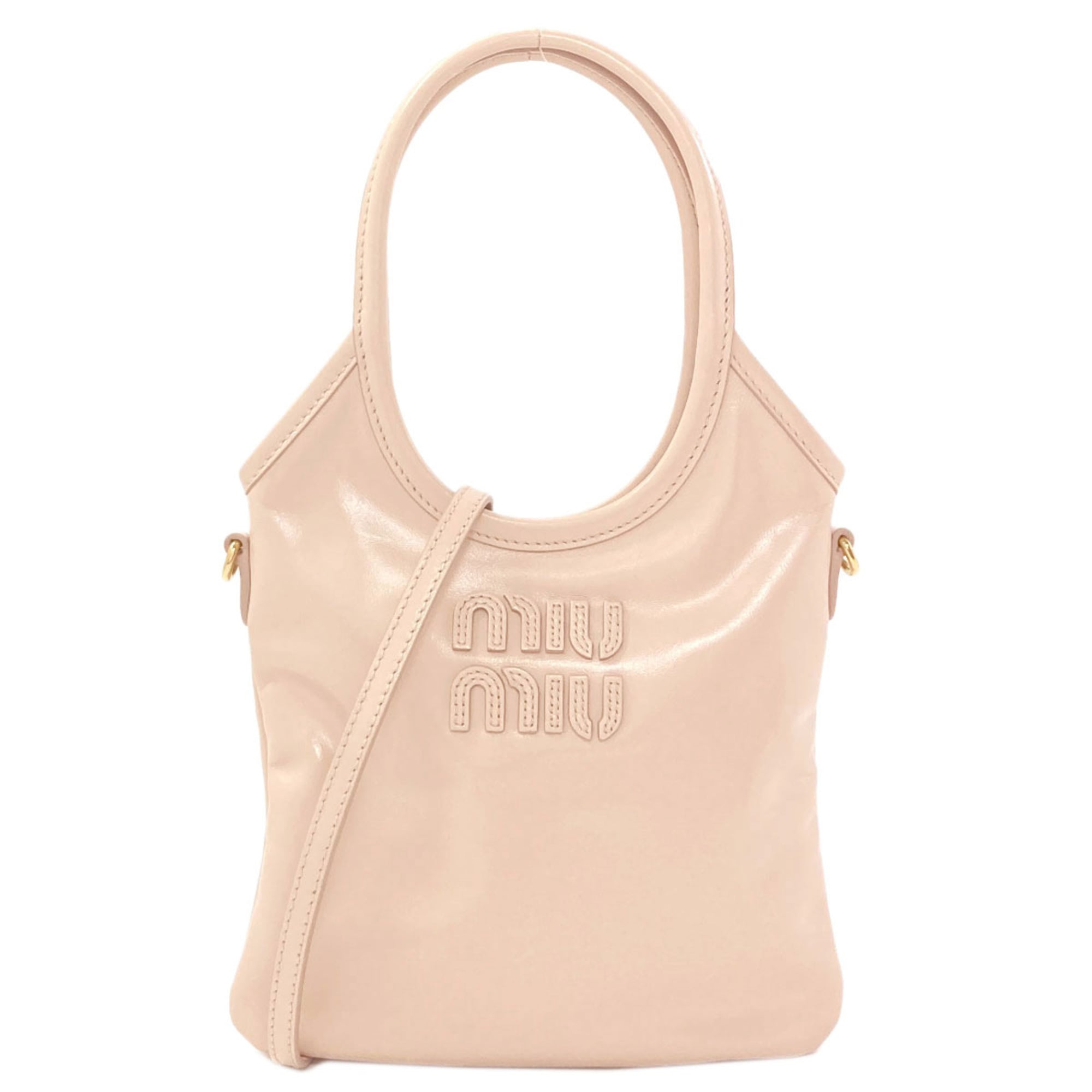 Miu Miu Pink Leather Handbag (Pre-Owned)
