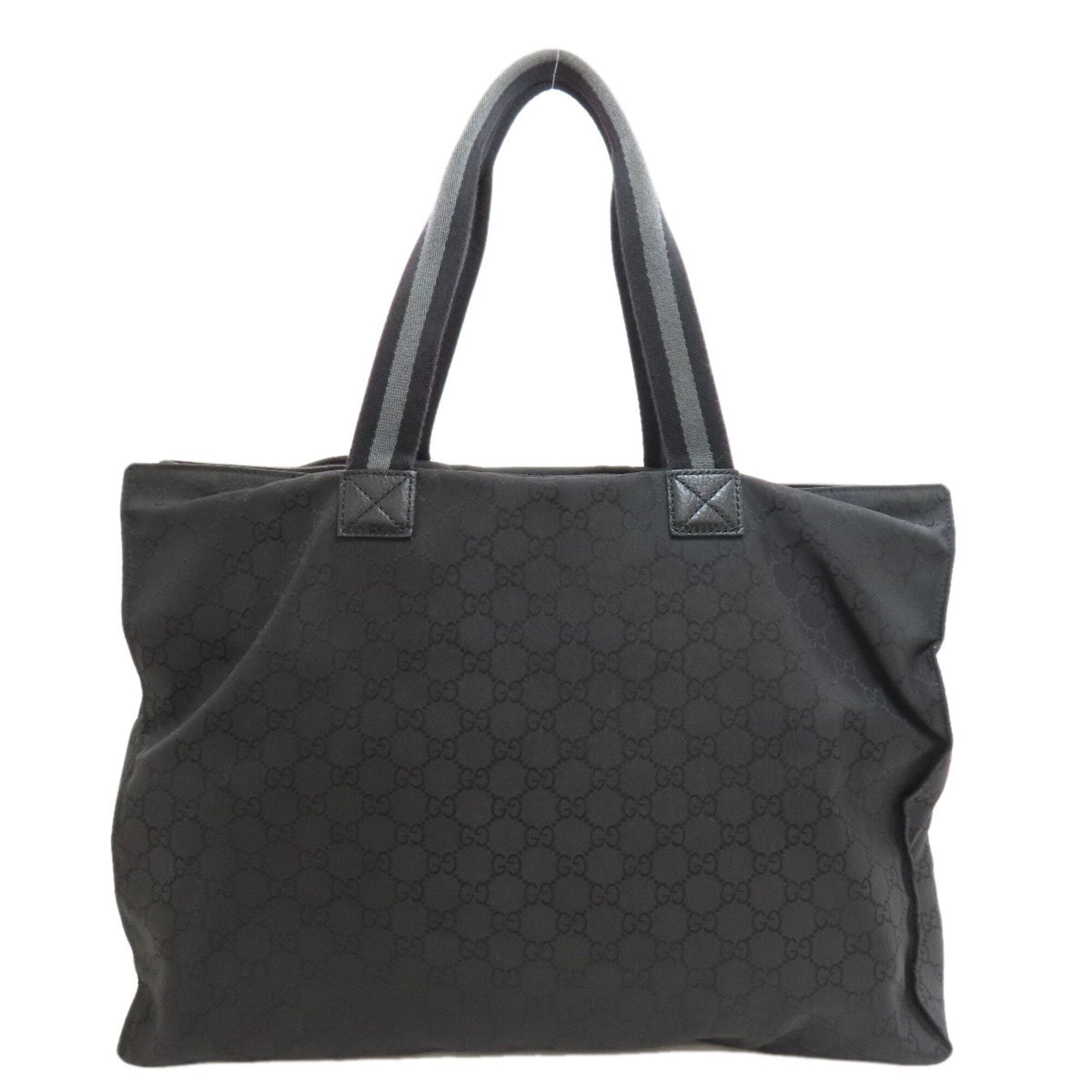 Gucci Black Nylon Tote Bag (Pre-Owned)