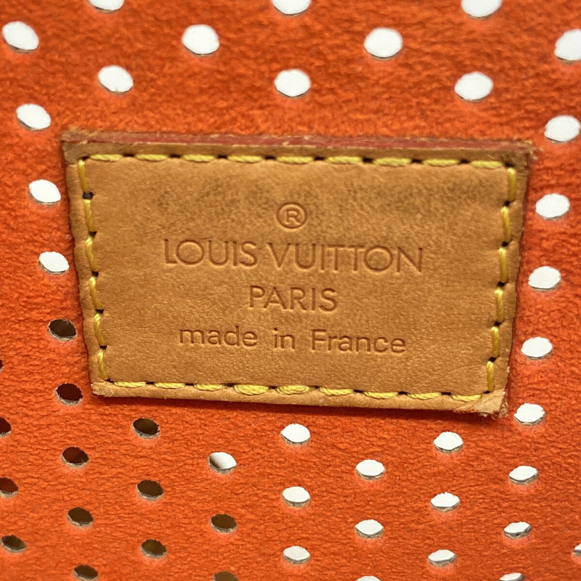 Louis Vuitton Lv Orange Shoulder Bag (Pre-Owned)