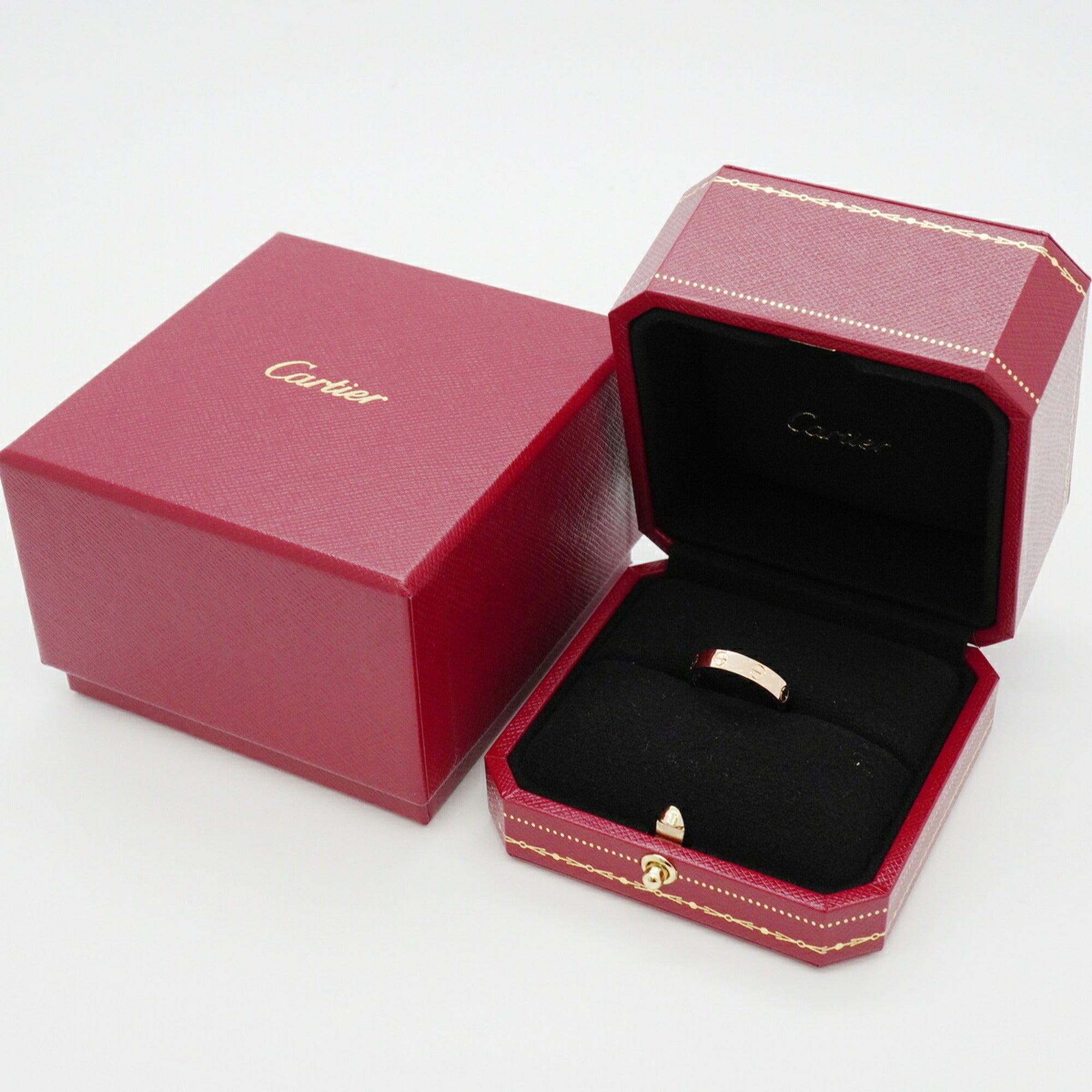 Cartier Pink Gold (18K) Band Ring (Pre-Owned)