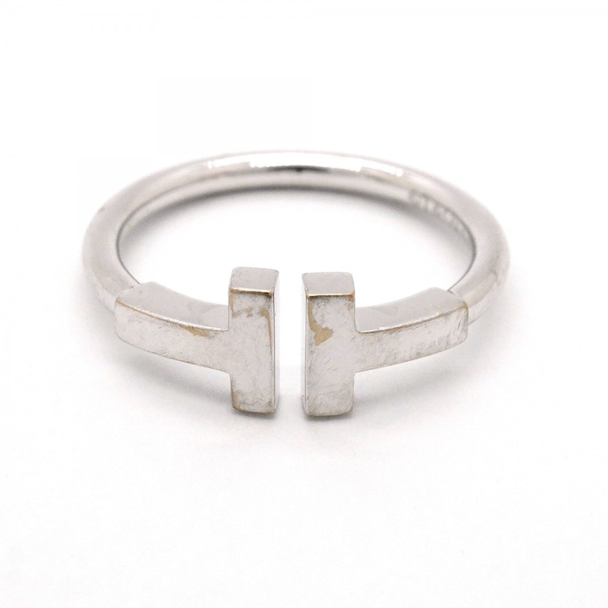 Tiffany White Gold (18K) Band Ring (Pre-Owned)