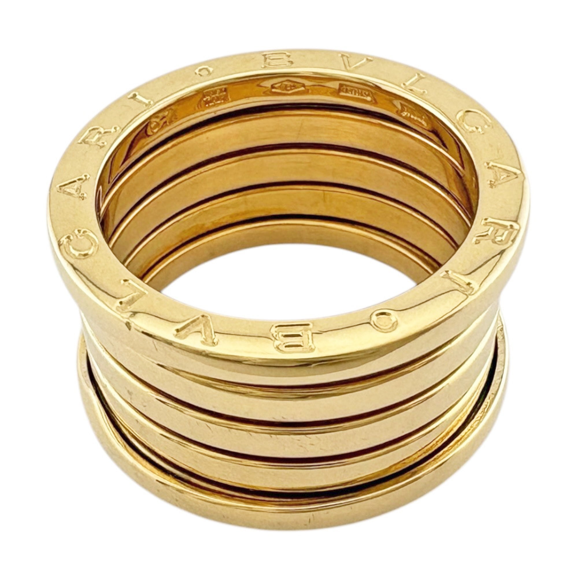Bvlgari B.Zero1 Gold Yellow Gold (18K) Band Ring (Pre-Owned)