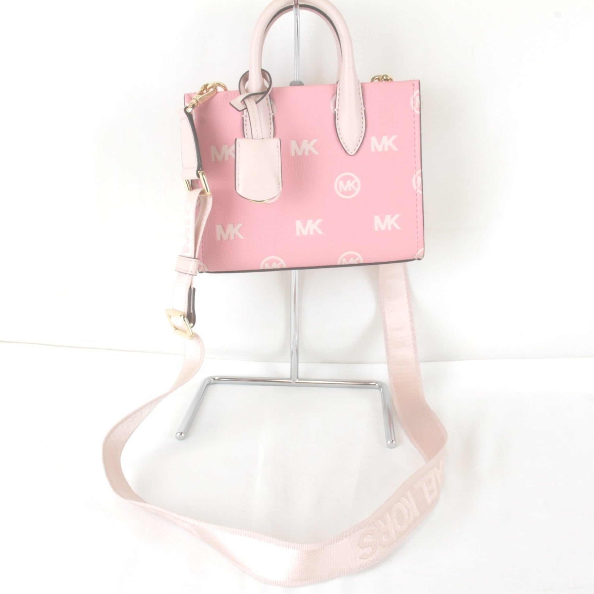 Michael Kors Pink Leather Shoulder Bag (Pre-Owned)