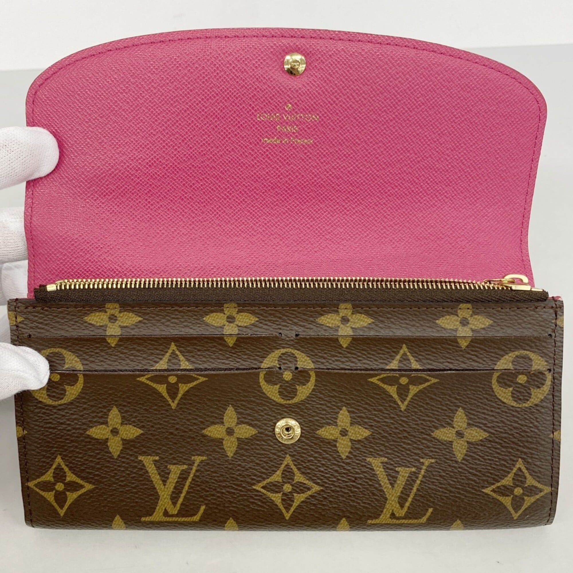 Louis Vuitton Rose Ballerine Long Wallet (Bi-Fold) (Pre-Owned)