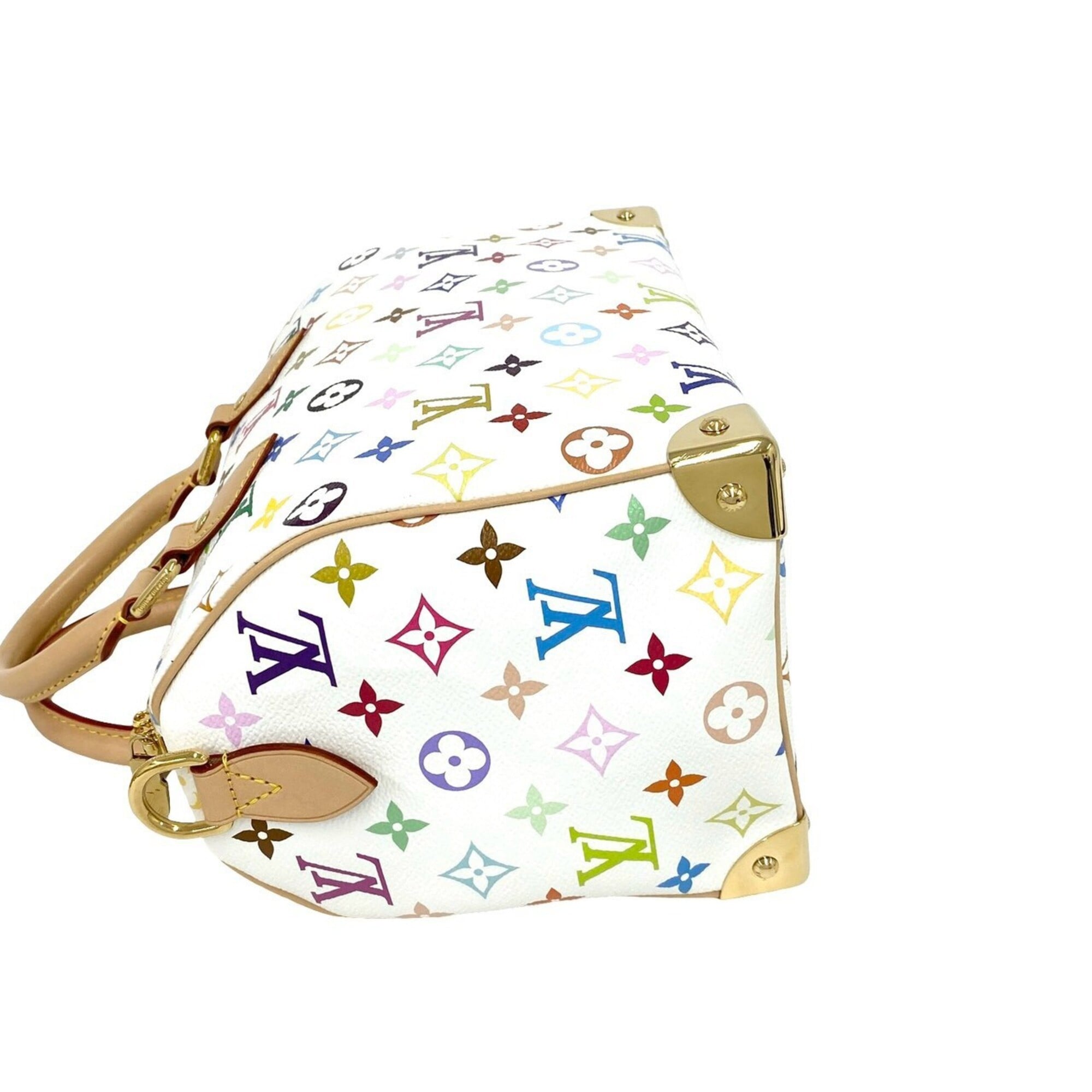 Louis Vuitton Brown Multi-Color Pvc Leather Handbag Shoulder Bag (Pre-Owned)