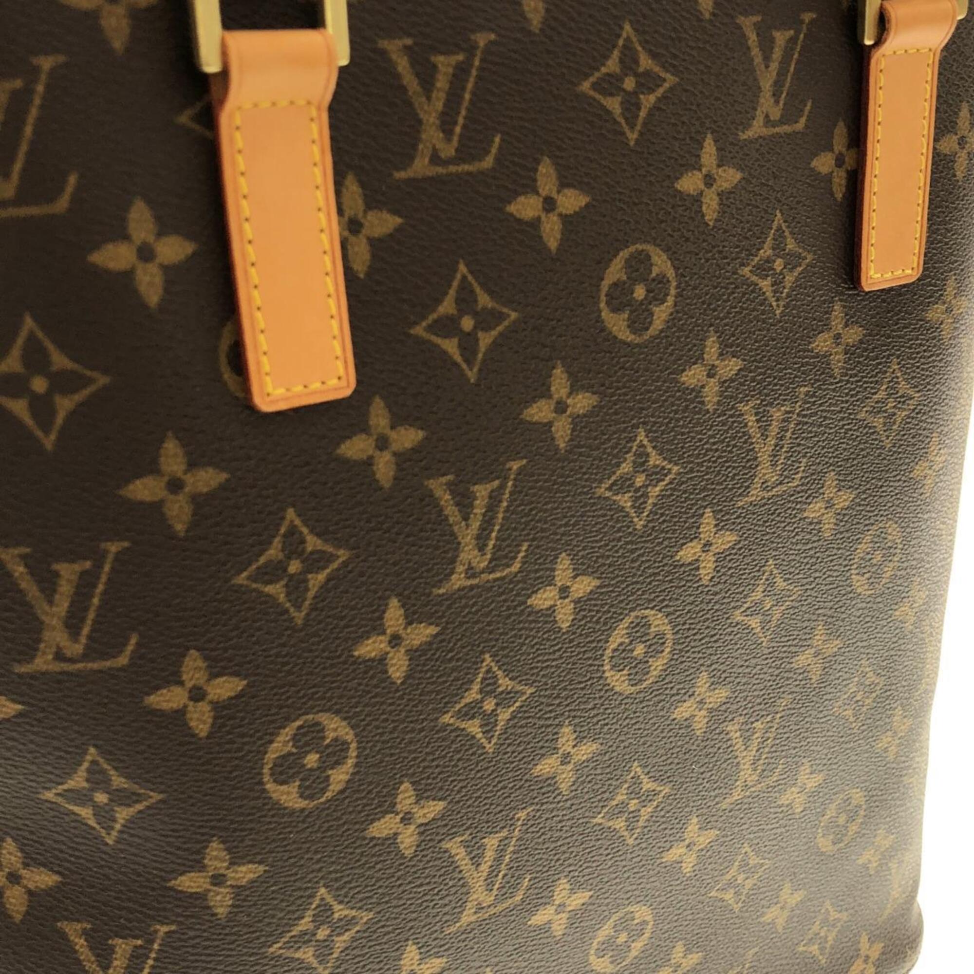 Louis Vuitton Marron Coated Canvas Handbag (Pre-Owned)