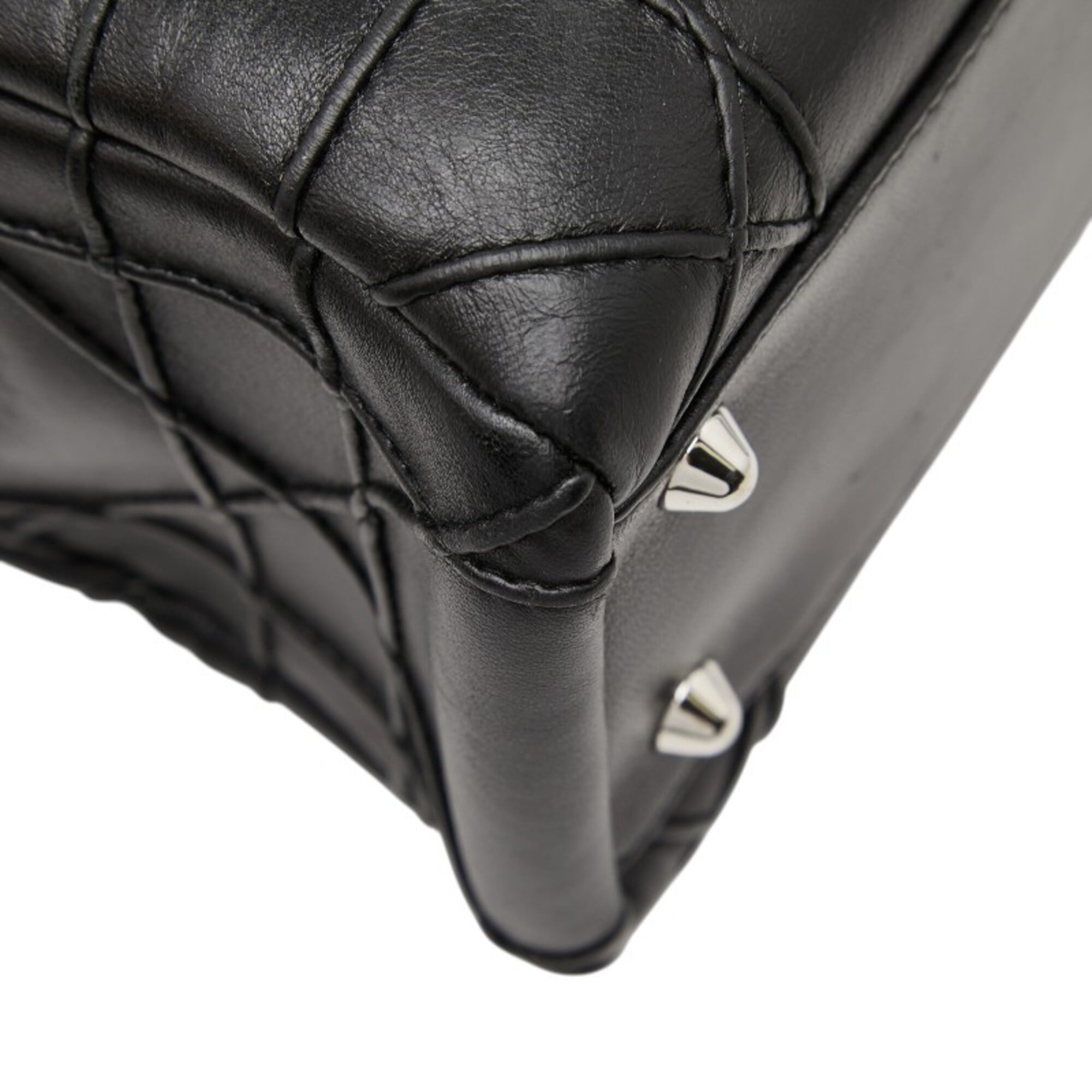 Christian Dior Black Leather Handbag (Pre-Owned)