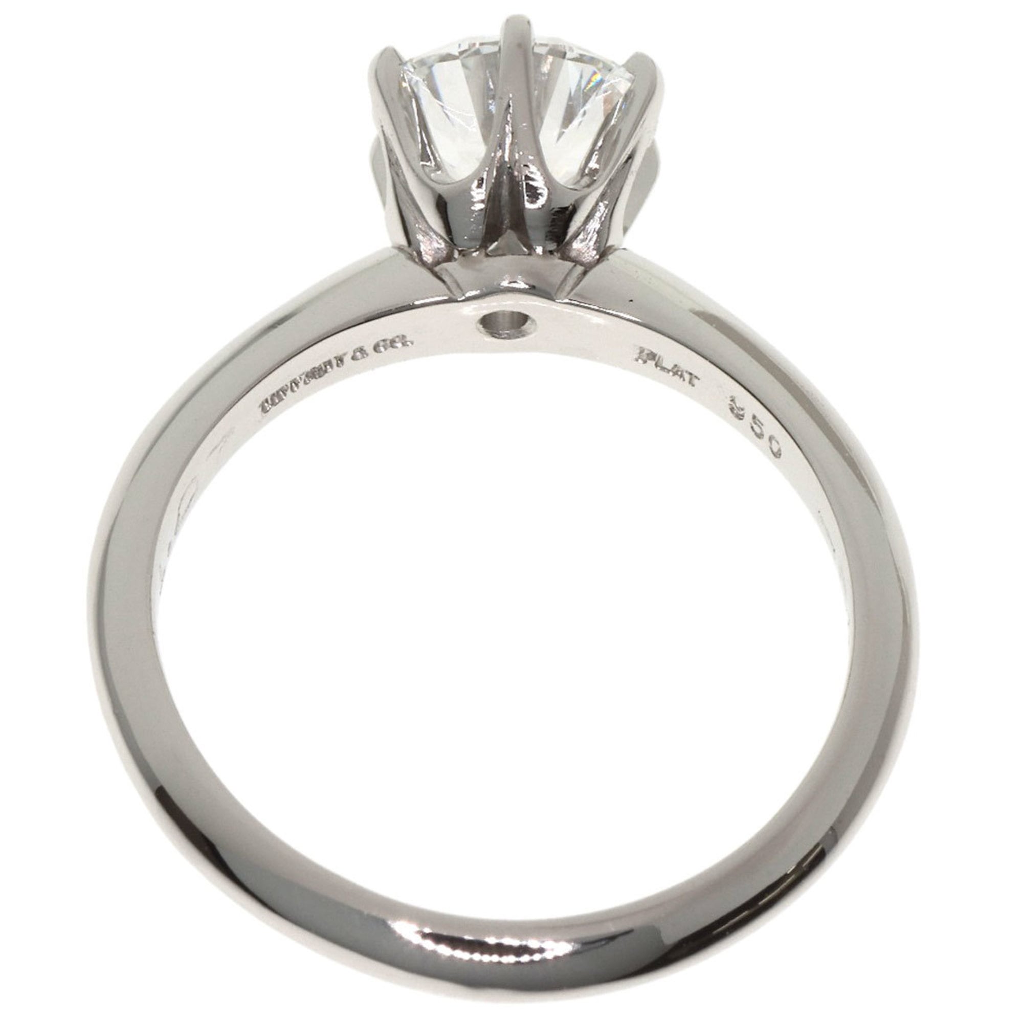 Tiffany Platinum 950 Band Ring (Pre-Owned)