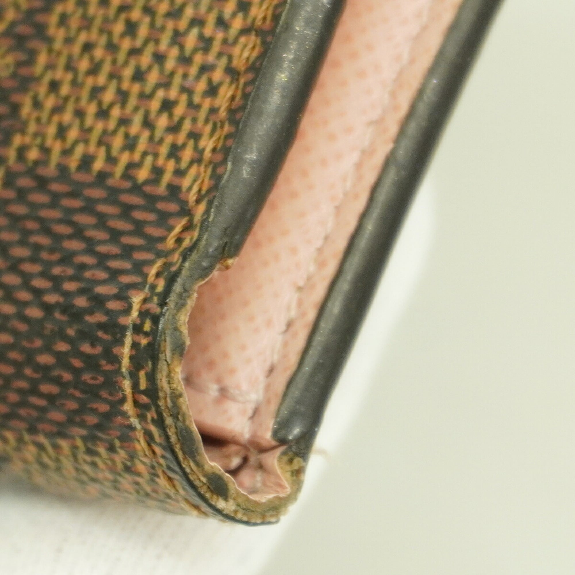 Louis Vuitton Ebene Rose Ballerine Wallet (Tri-Fold) (Pre-Owned)