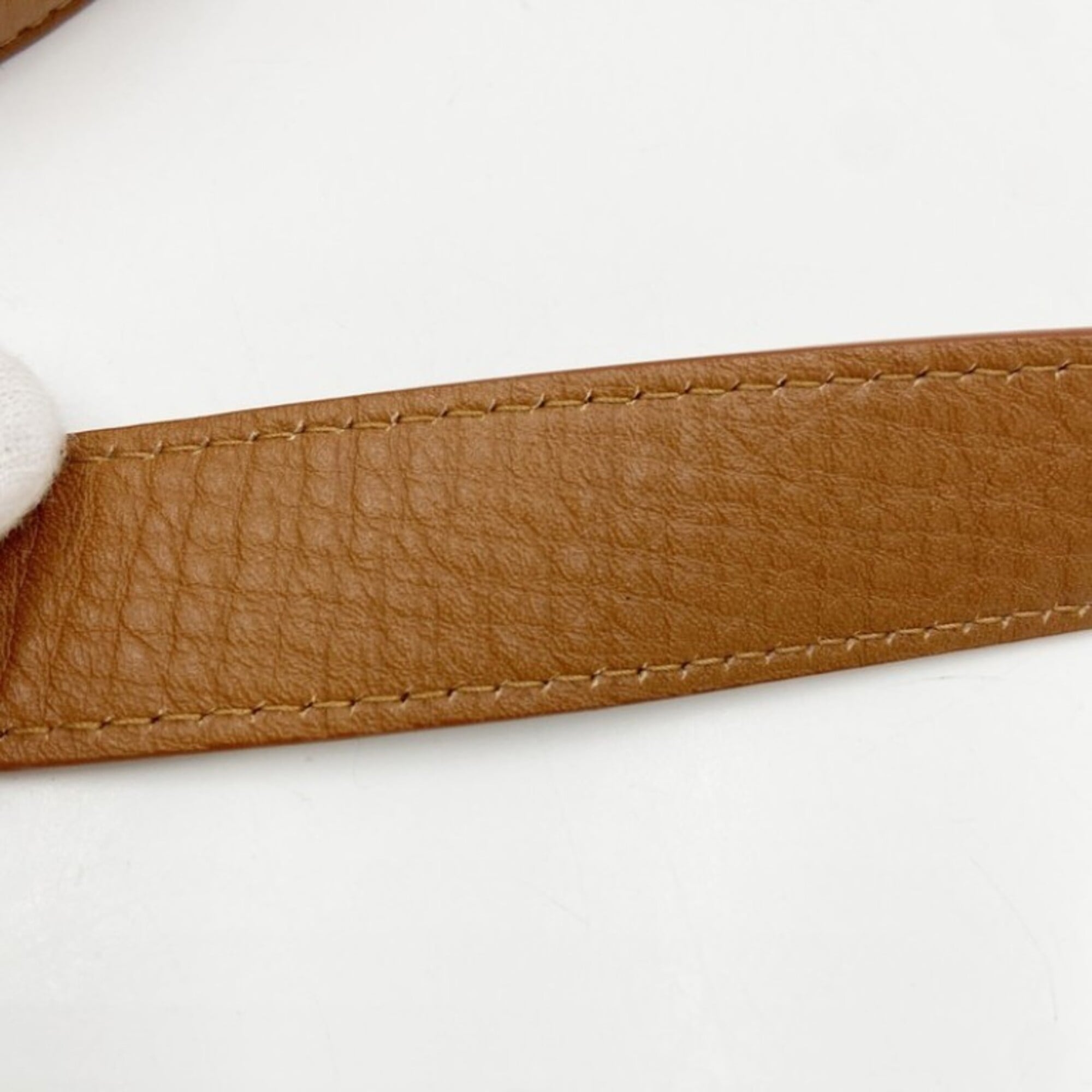 Bvlgari Beige Leather Handbag (Pre-Owned)