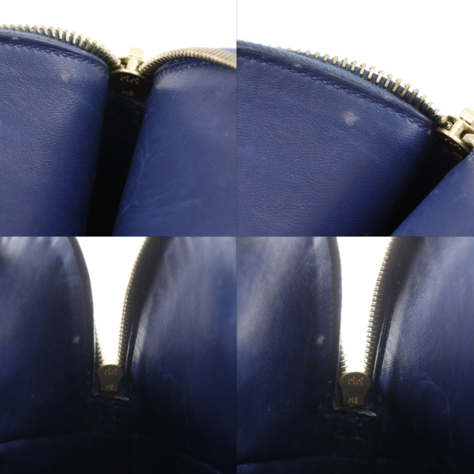 Hermes Bolide Blue Marine Navy Handbag (Pre-Owned)