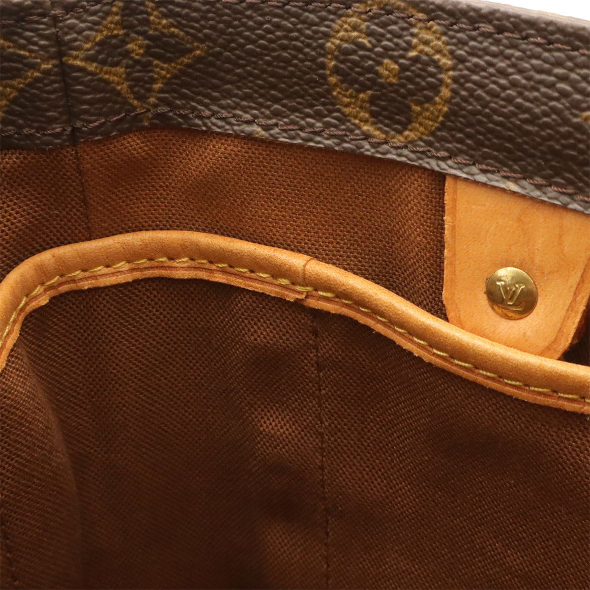 Louis Vuitton Brown Monogram Monogram Handbag Tote Bag (Pre-Owned)