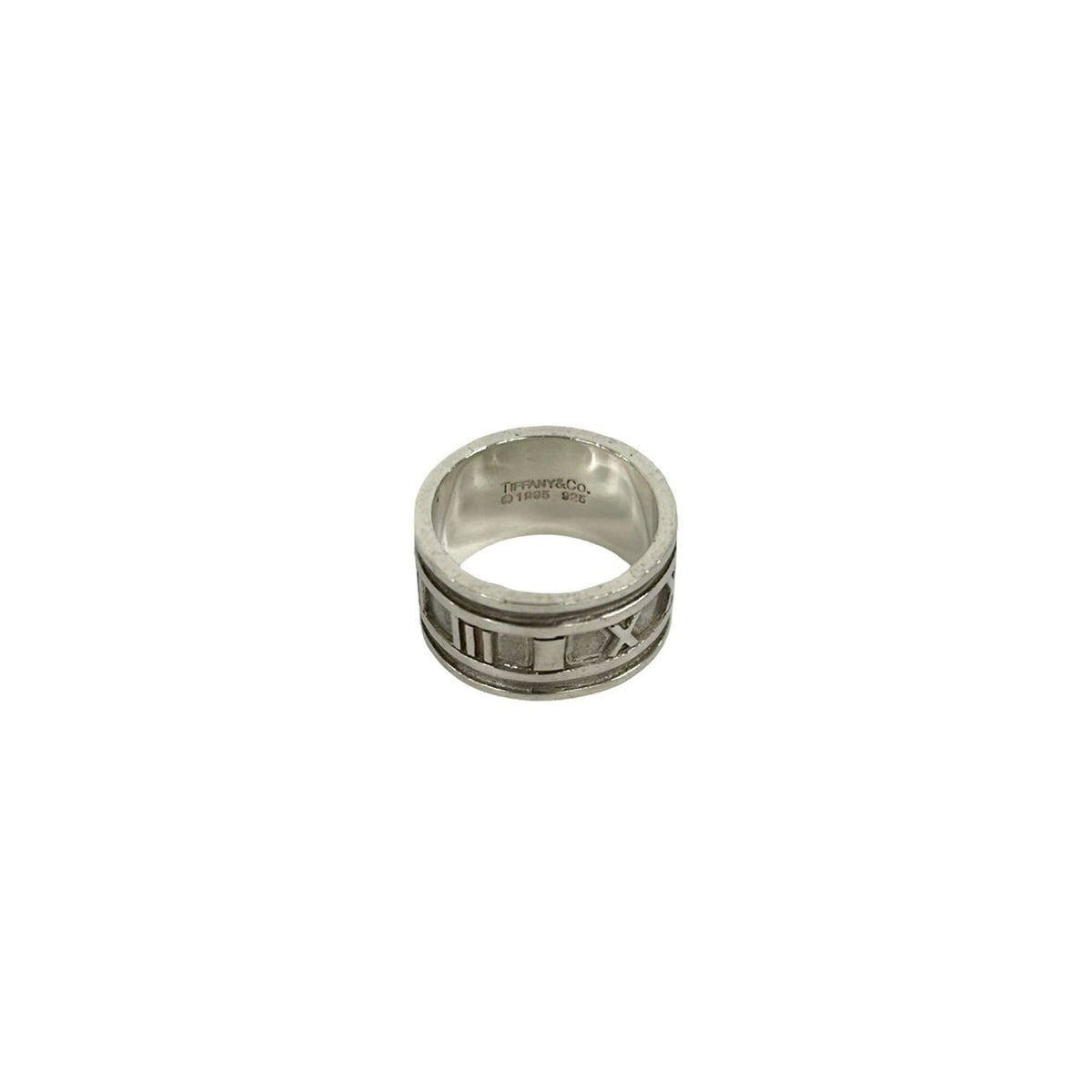 Tiffany Silver Silver 925 Band Ring (Pre-Owned)