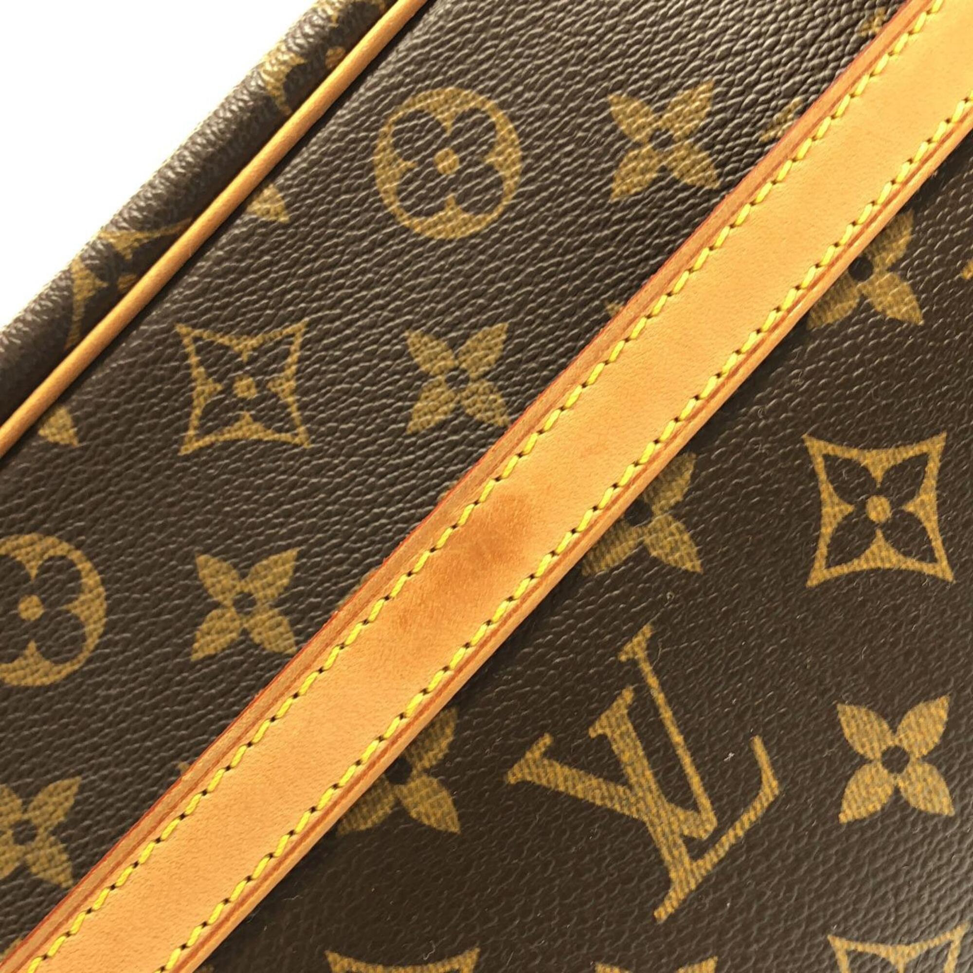 Louis Vuitton Brown Coated Canvas Shoulder Bag (Pre-Owned)