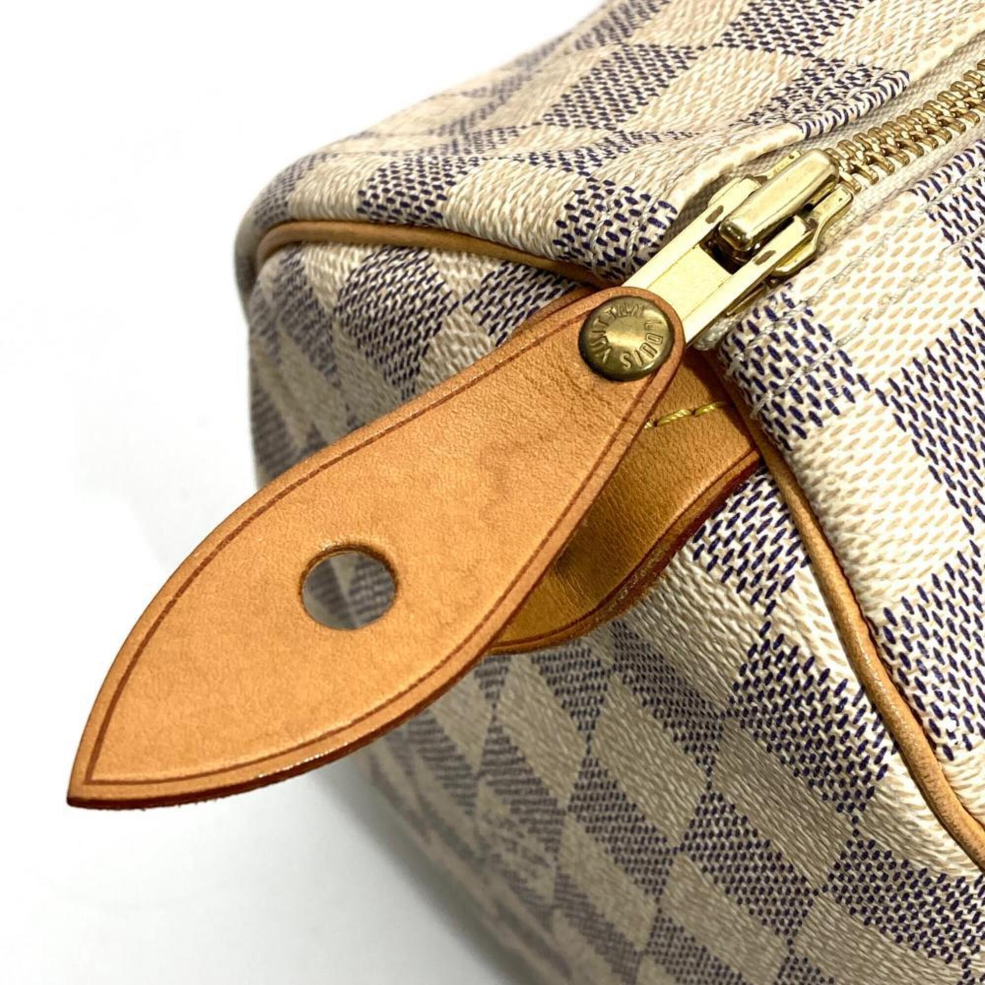 Louis Vuitton Black Damier Azur Galle White Damier Azur Handbag (Pre-Owned)