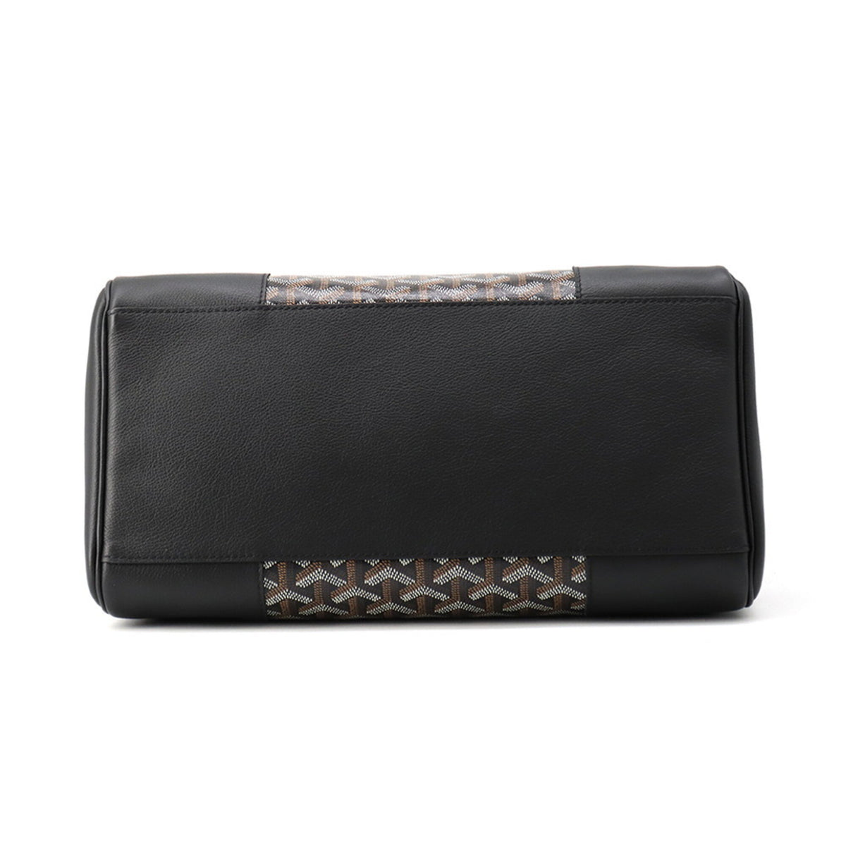 Goyard Black Leather Handbag (Pre-Owned)