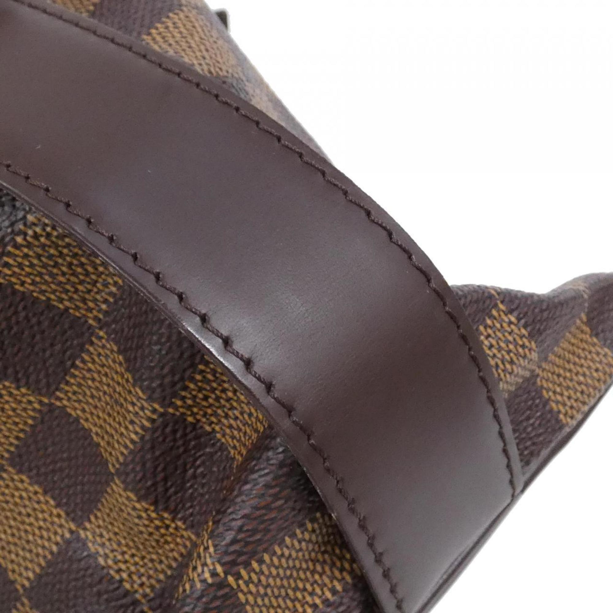 Louis Vuitton Ebene Coated Canvas Shoulder Bag (Pre-Owned)