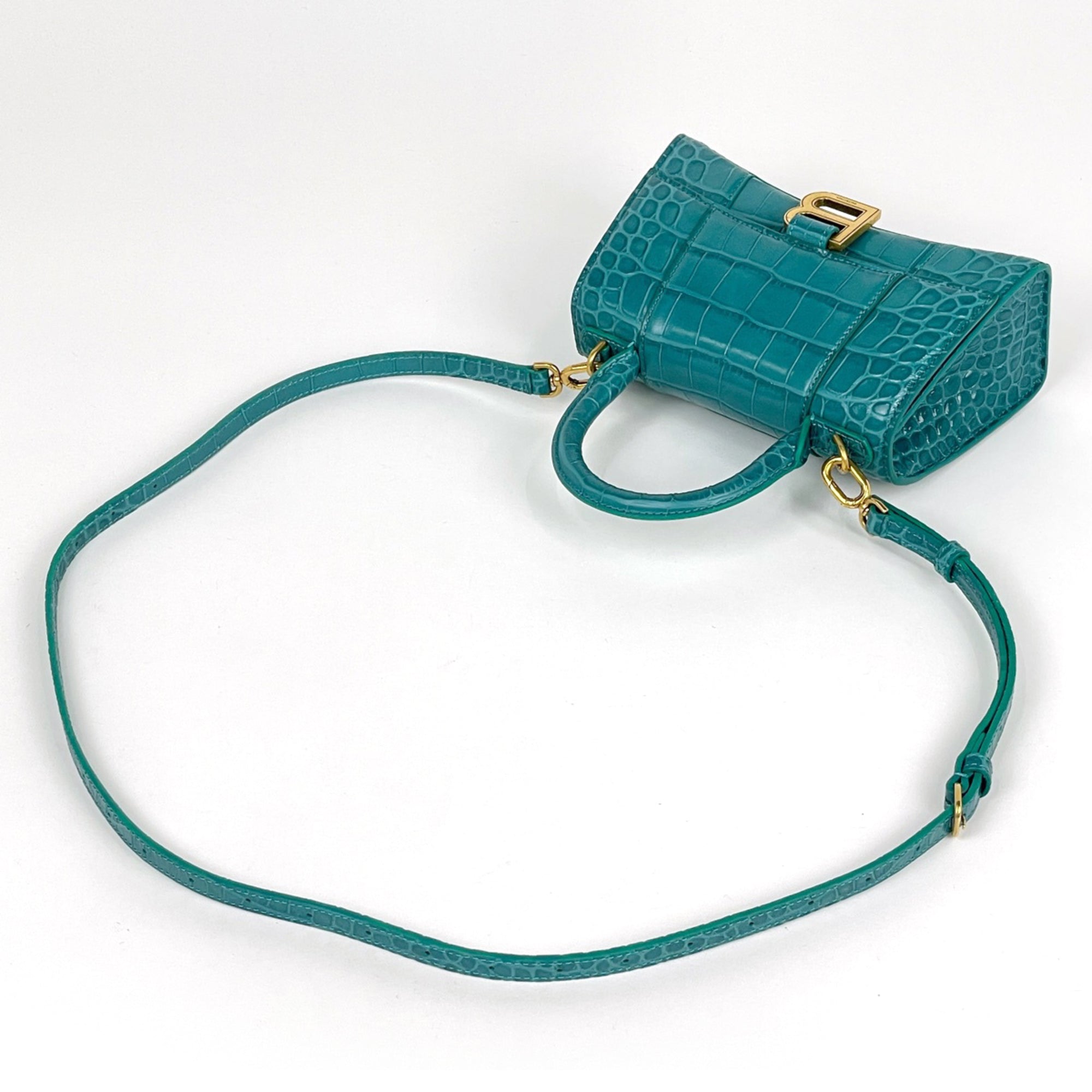 Balenciaga Green Leather Handbag (Pre-Owned)