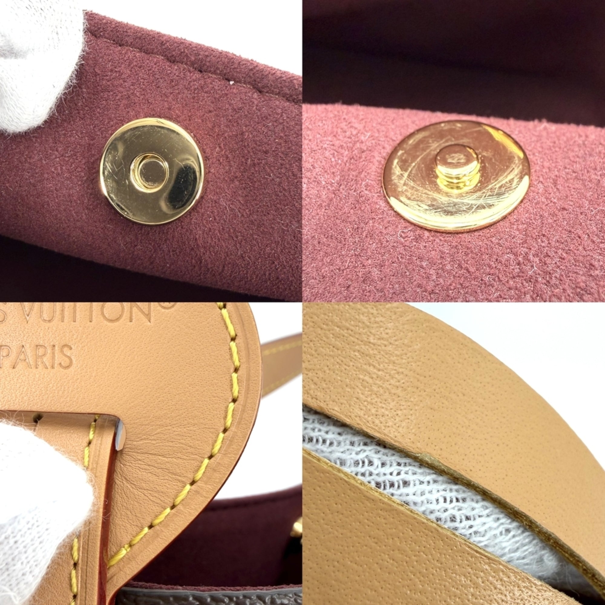 Louis Vuitton Monogram Brown Monogram Handbag Pouch Shoulder Bag (Pre-Owned)