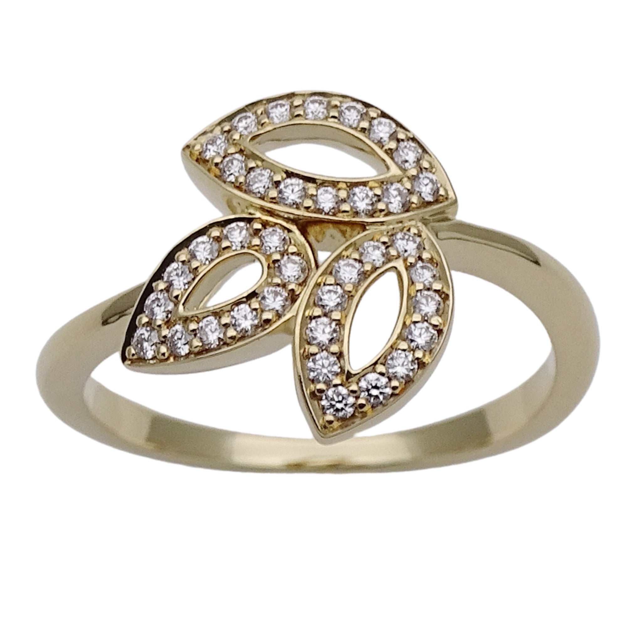 Harry Winston Yellow Gold Yellow Gold (18K) Band Ring (Pre-Owned)