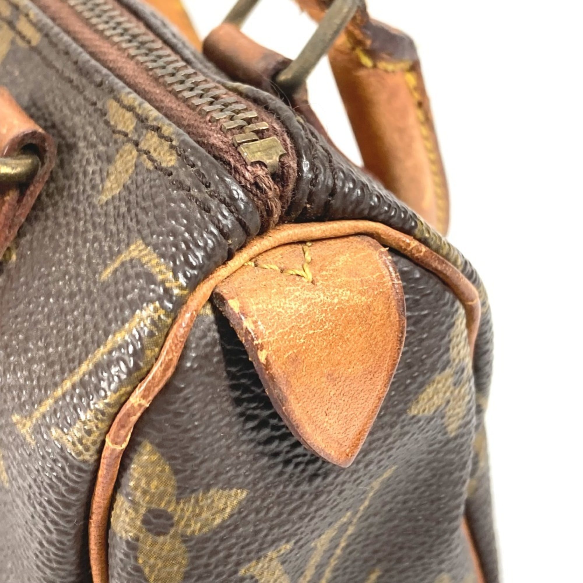 Louis Vuitton Brown Galle Monogram Canvas Handbag Pouch (Pre-Owned)