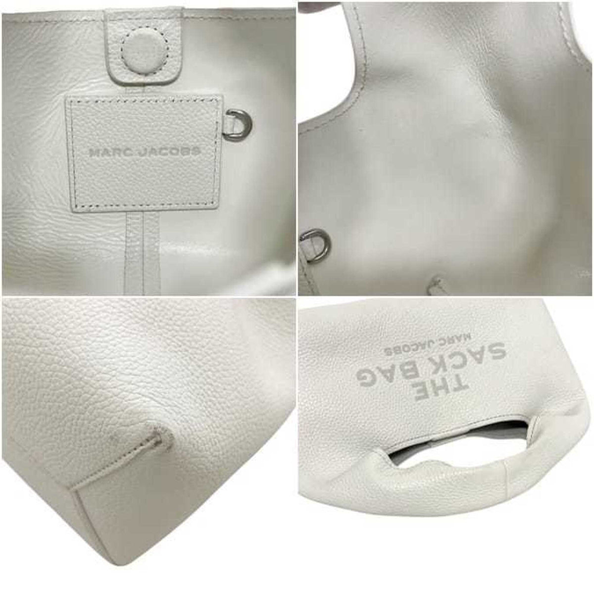 Marc Jacobs White Leather Handbag (Pre-Owned)
