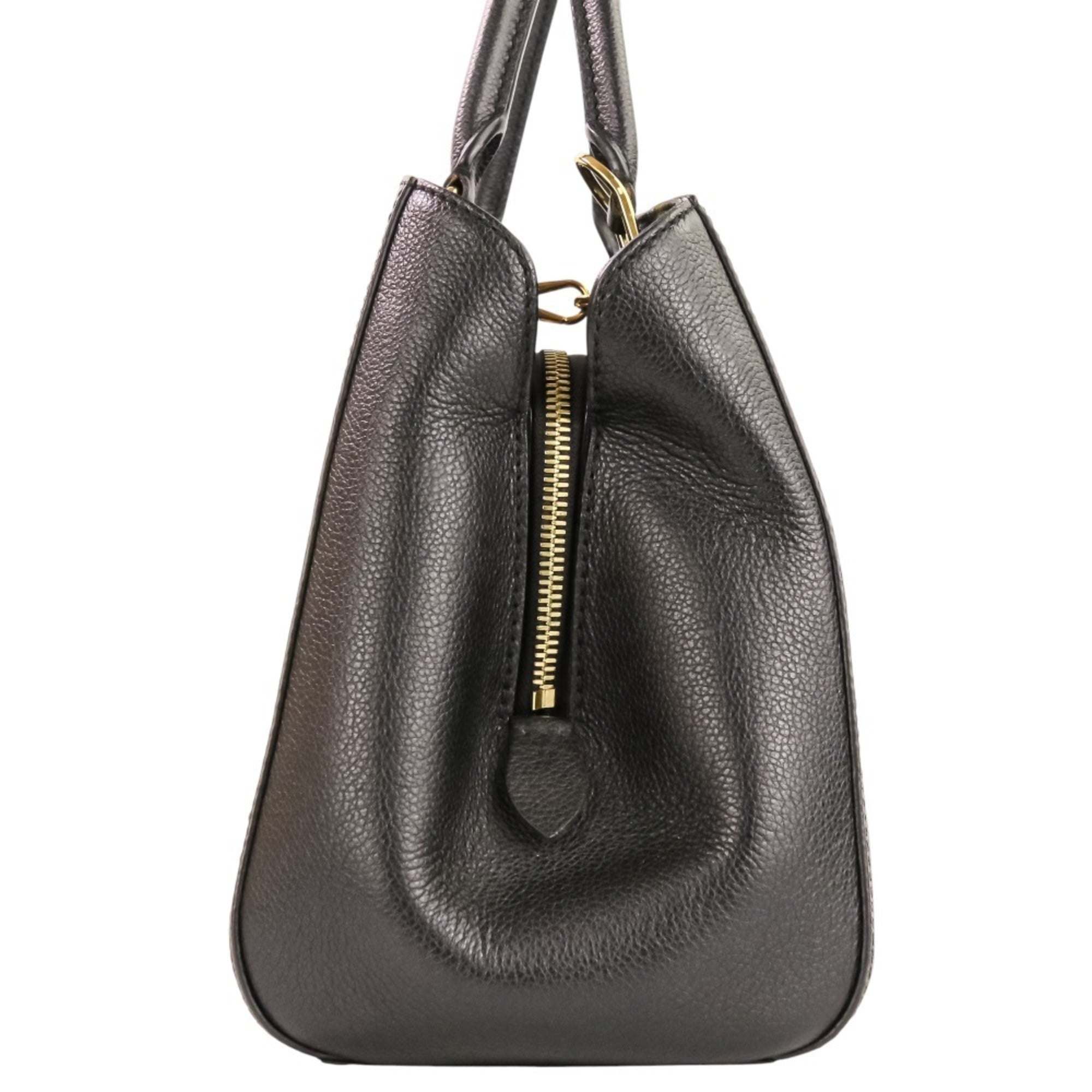 Louis Vuitton Black Monogram Empreinte Handbag (Pre-Owned)