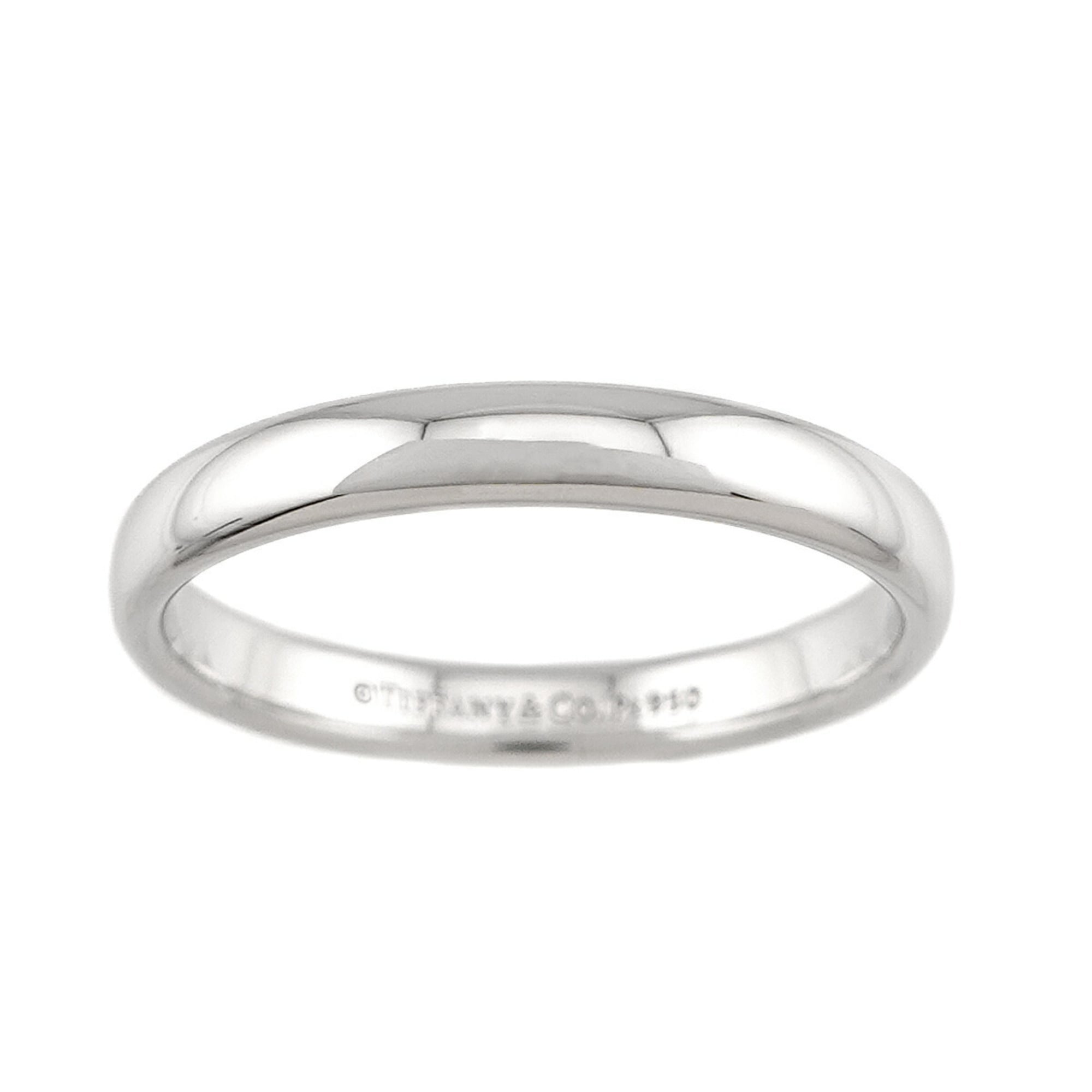 Tiffany Platinum 950 Band Ring (Pre-Owned)