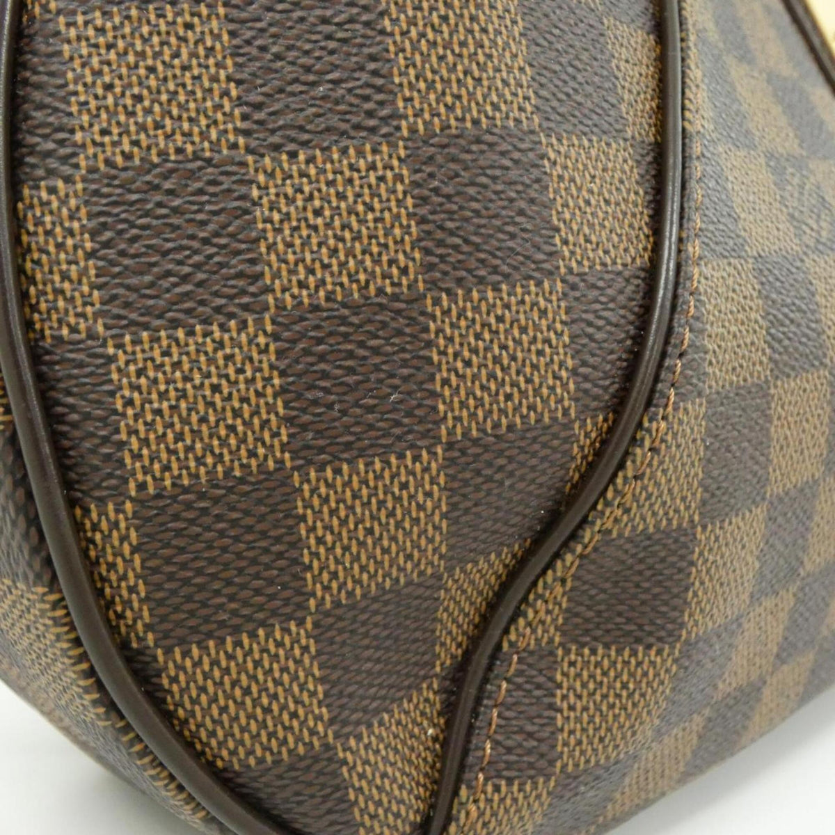 Louis Vuitton Ebene Coated Canvas Shoulder Bag (Pre-Owned)