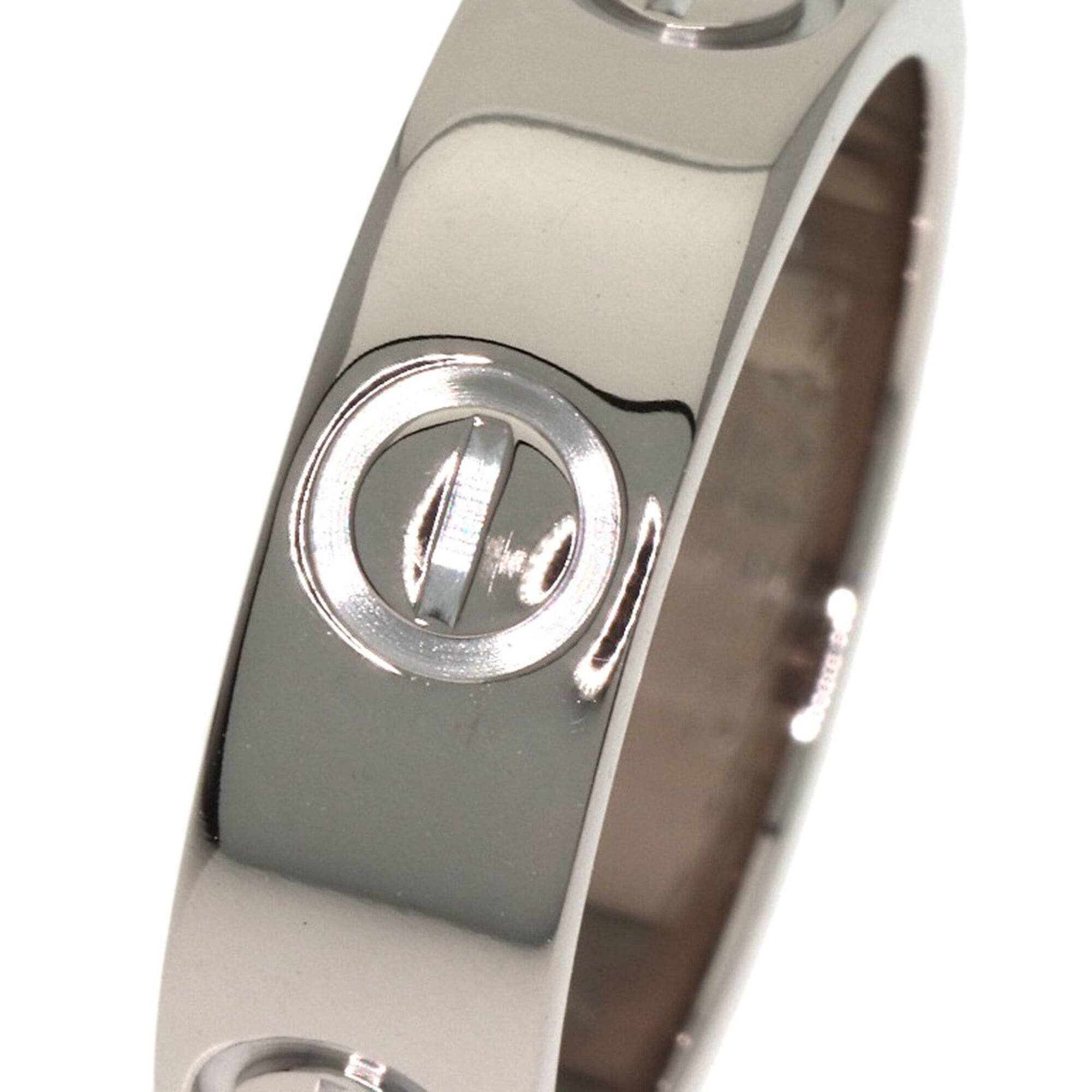 Cartier White Gold White Gold (18K) Band Ring (Pre-Owned)