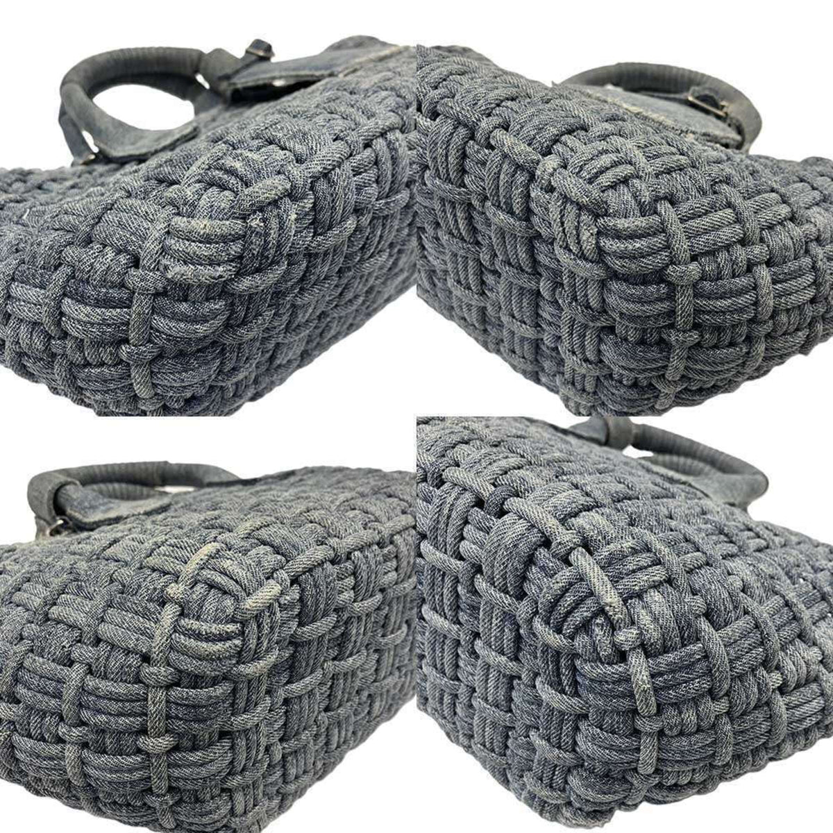 Balenciaga Denim Shoulder Bag (Pre-Owned)
