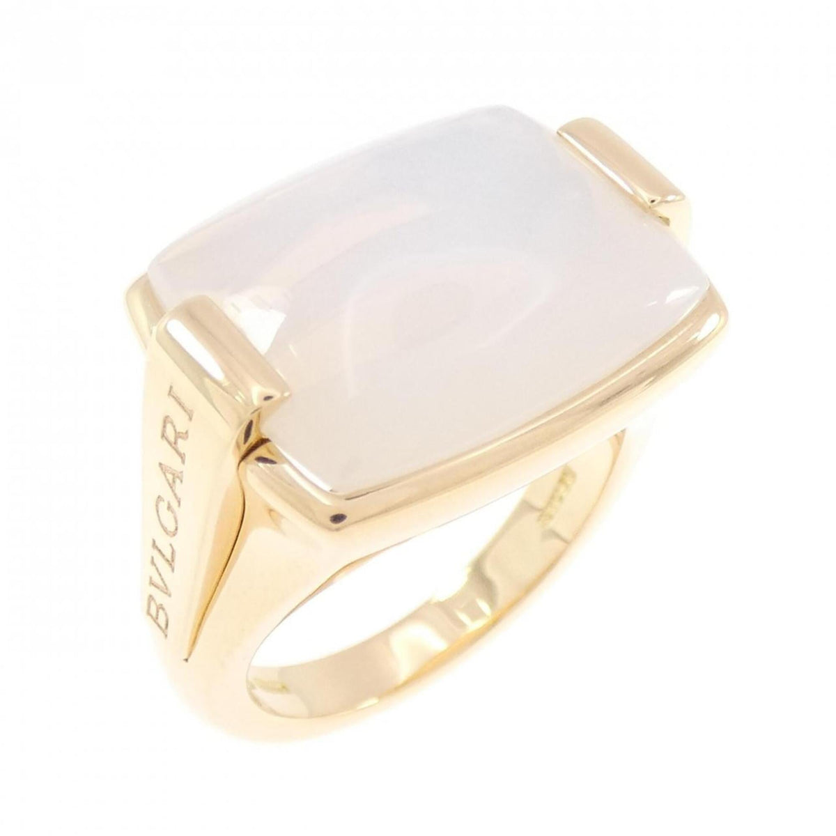 Bvlgari Yellow Gold Yellow Gold (18K) Band Ring (Pre-Owned)