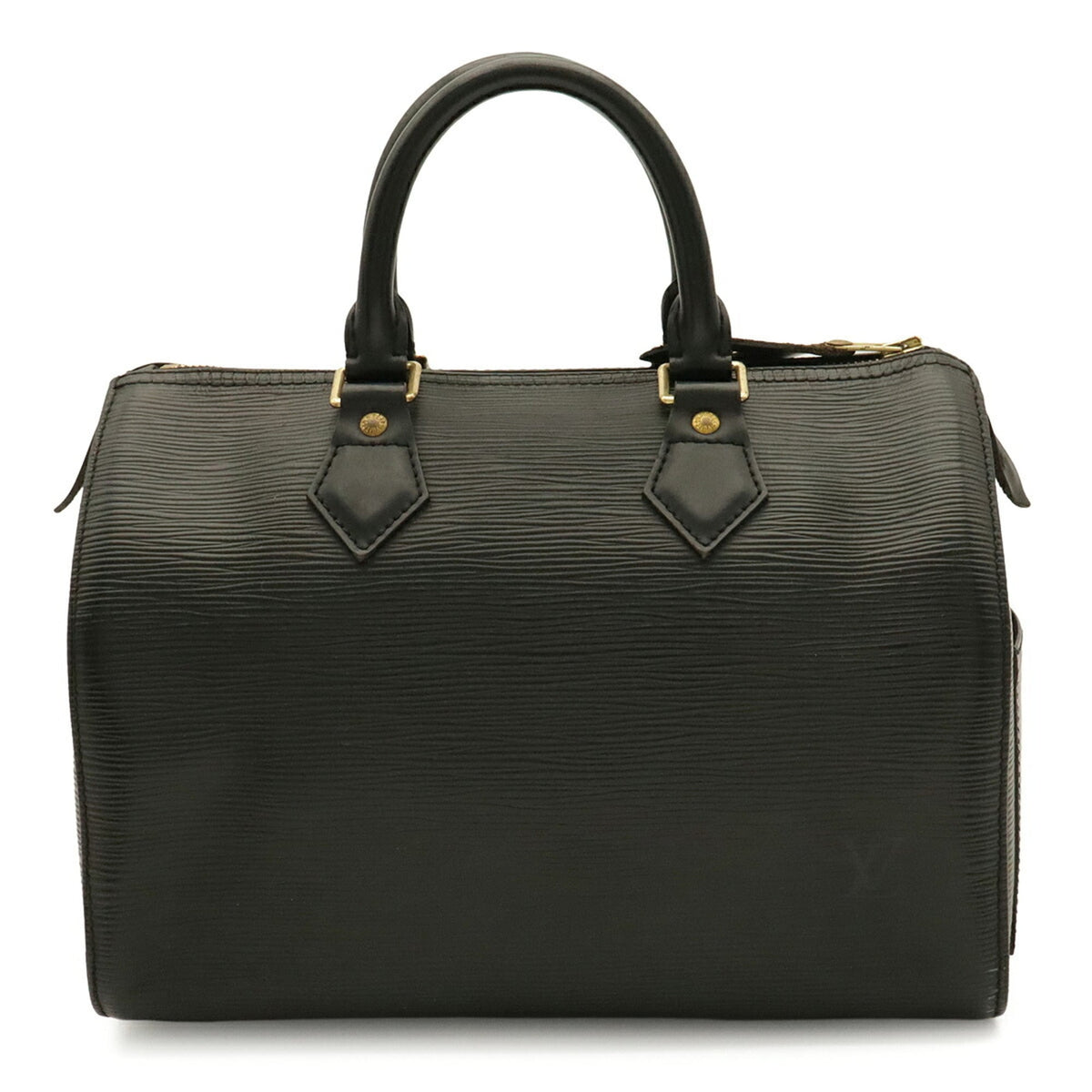 Louis Vuitton Noir Epi Leather Boston Bag Handbag (Pre-Owned)
