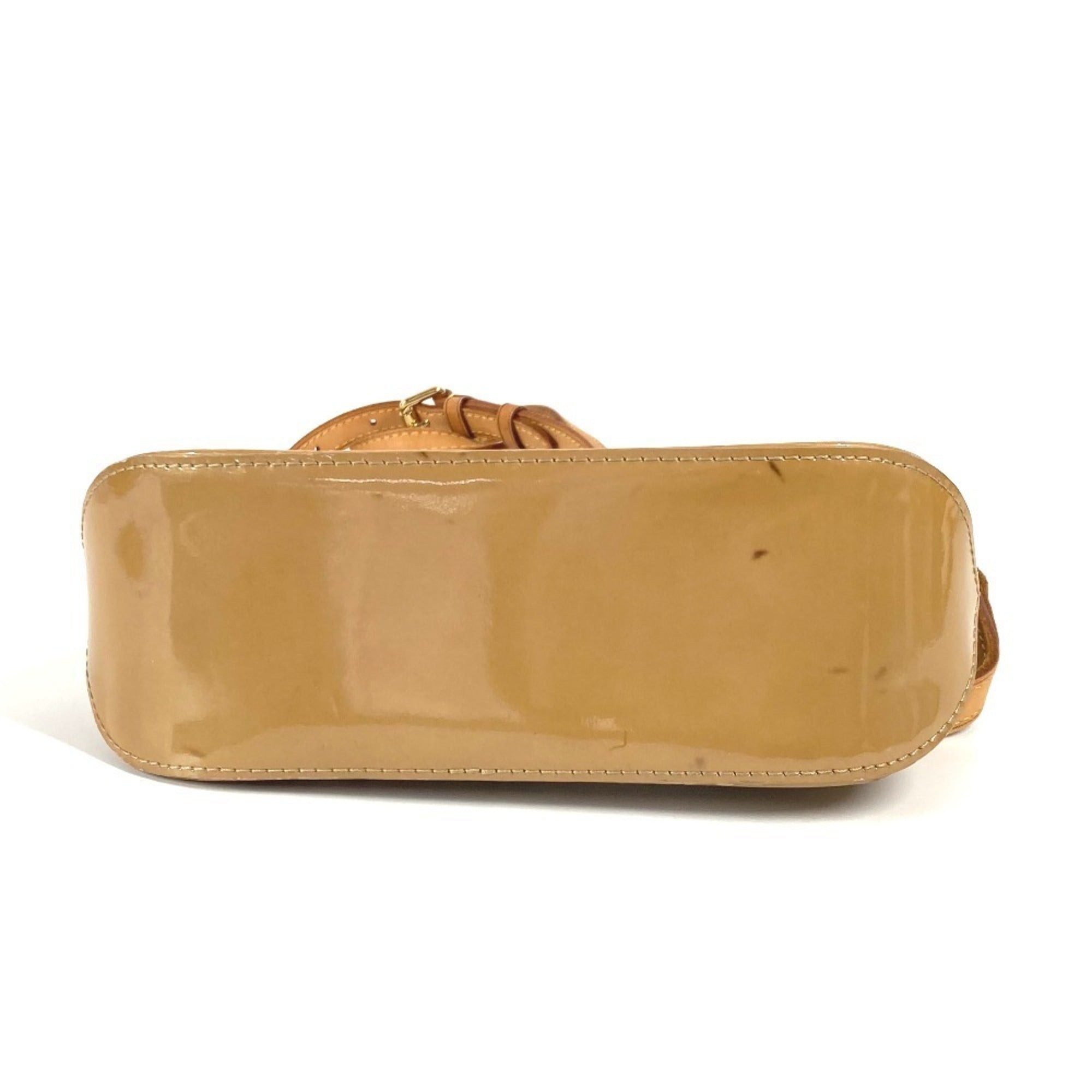 Louis Vuitton Monogram Vernis Beige Noisette Monogram Vernis Pochette Shoulder Bag (Pre-Owned)