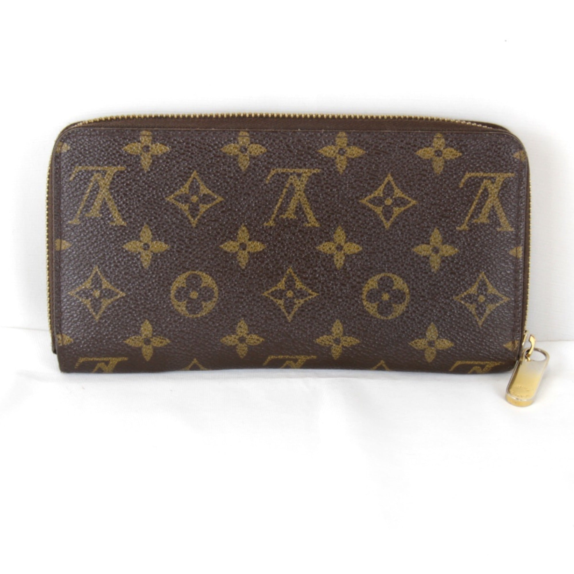 Louis Vuitton Brown Monogram Canvas Long Wallet (Bi-Fold) (Pre-Owned)