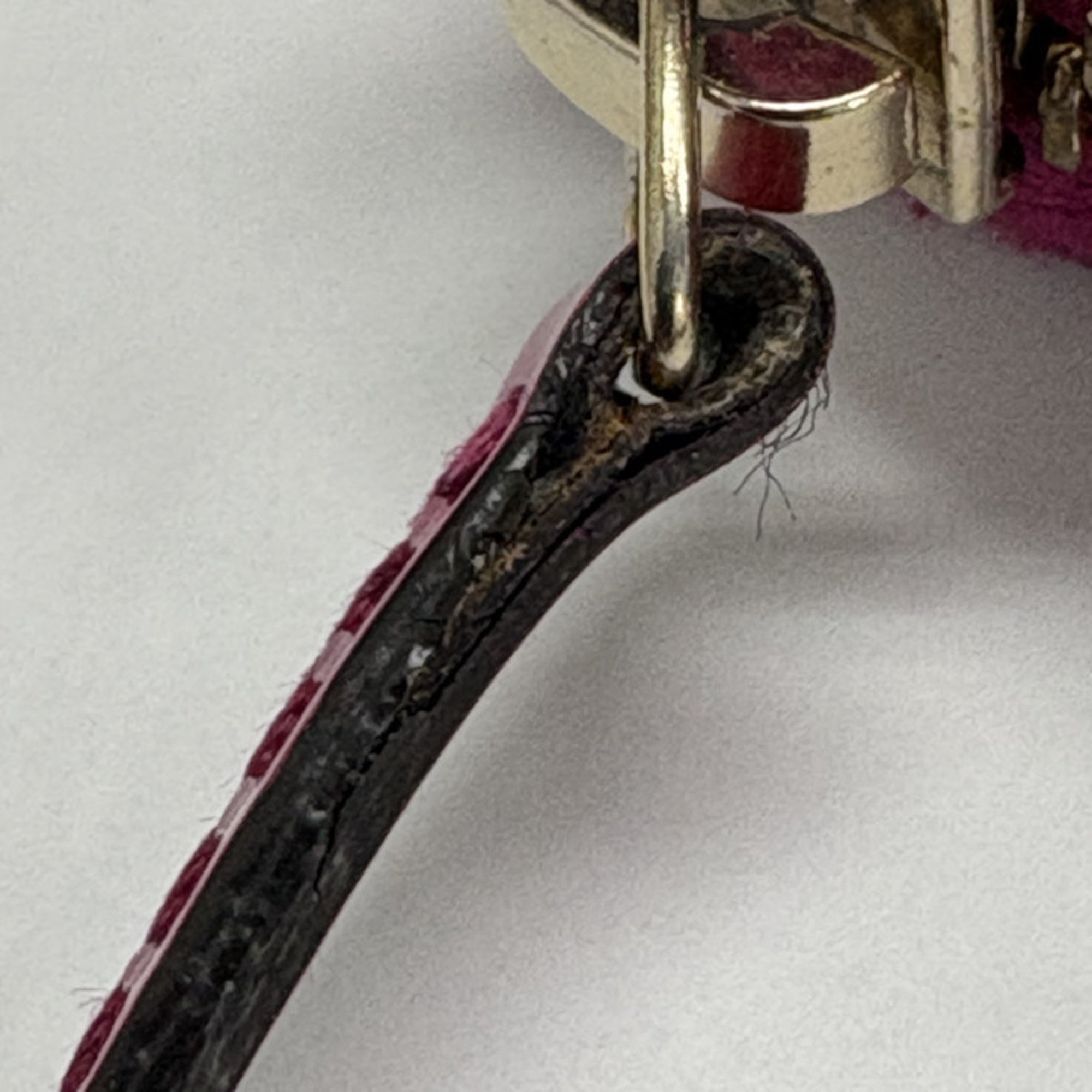 Gucci Pink Purple Patent Leather Long Wallet (Bi-Fold) (Pre-Owned)
