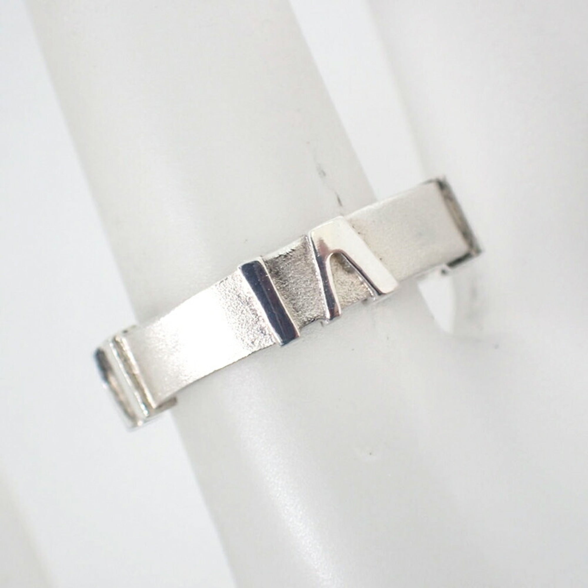 Tiffany Sterling Silver 925 Band Ring (Pre-Owned)