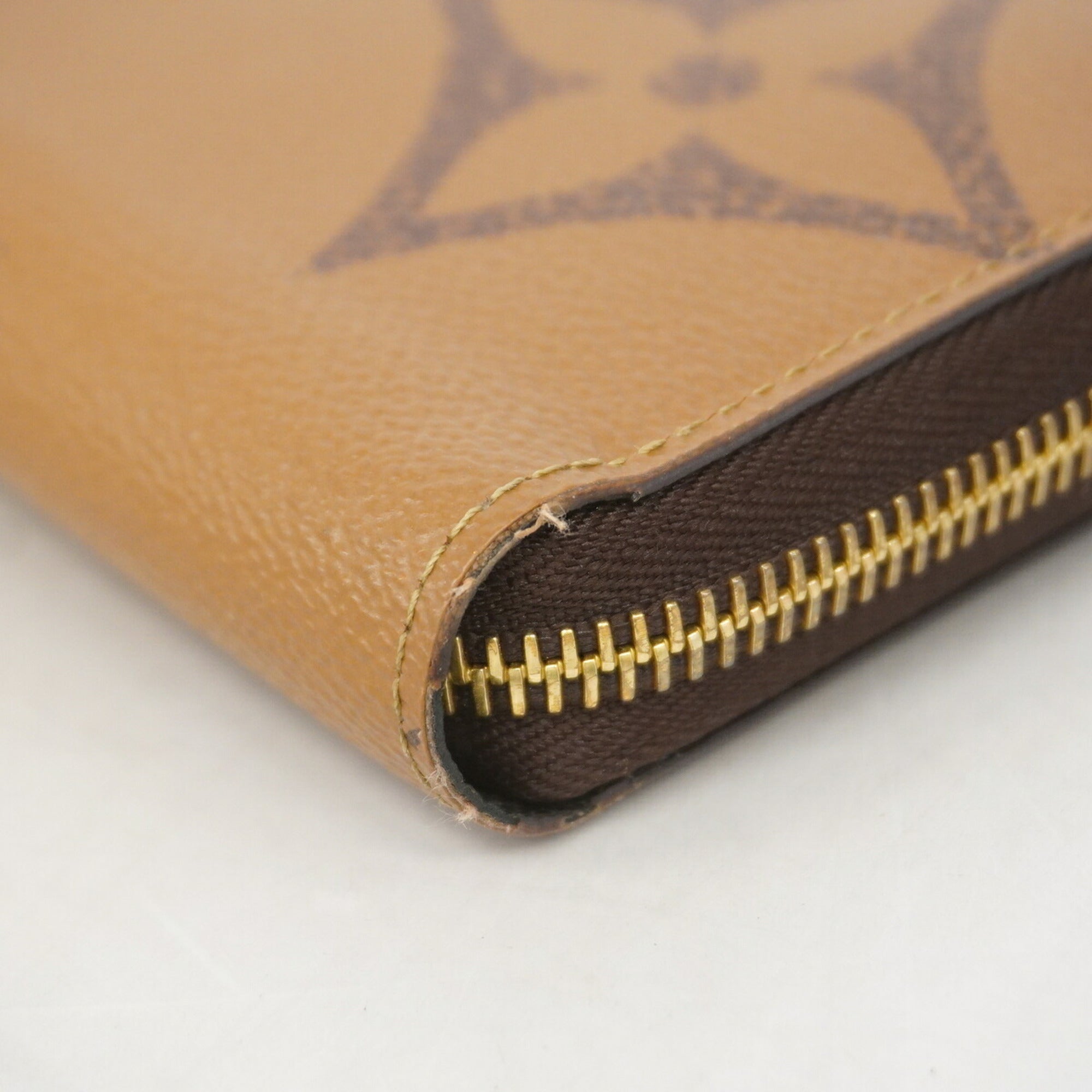 Louis Vuitton Brown Long Wallet (Bi-Fold) (Pre-Owned)