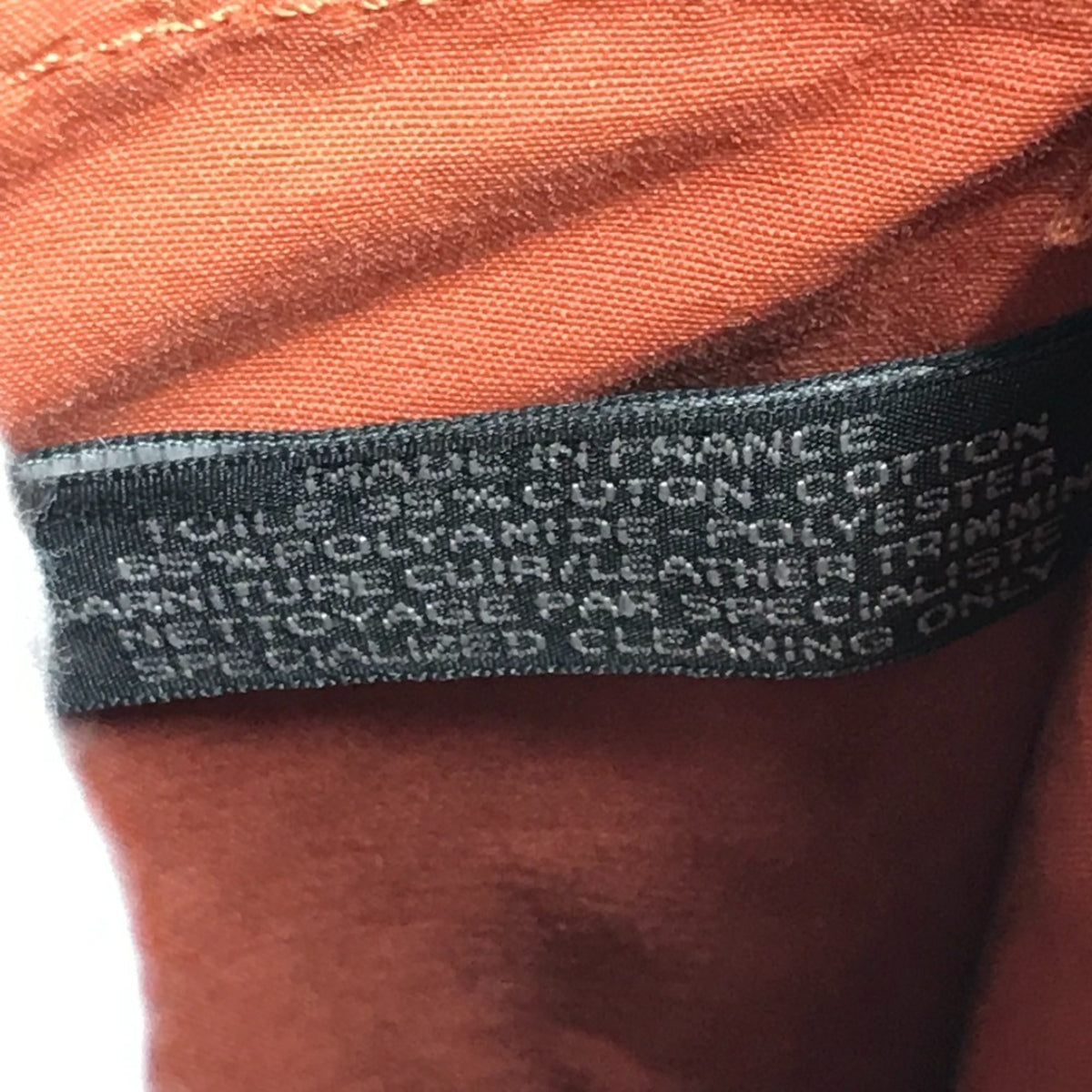 Hermes Orange Canvas Pochette Shoulder Bag (Pre-Owned)