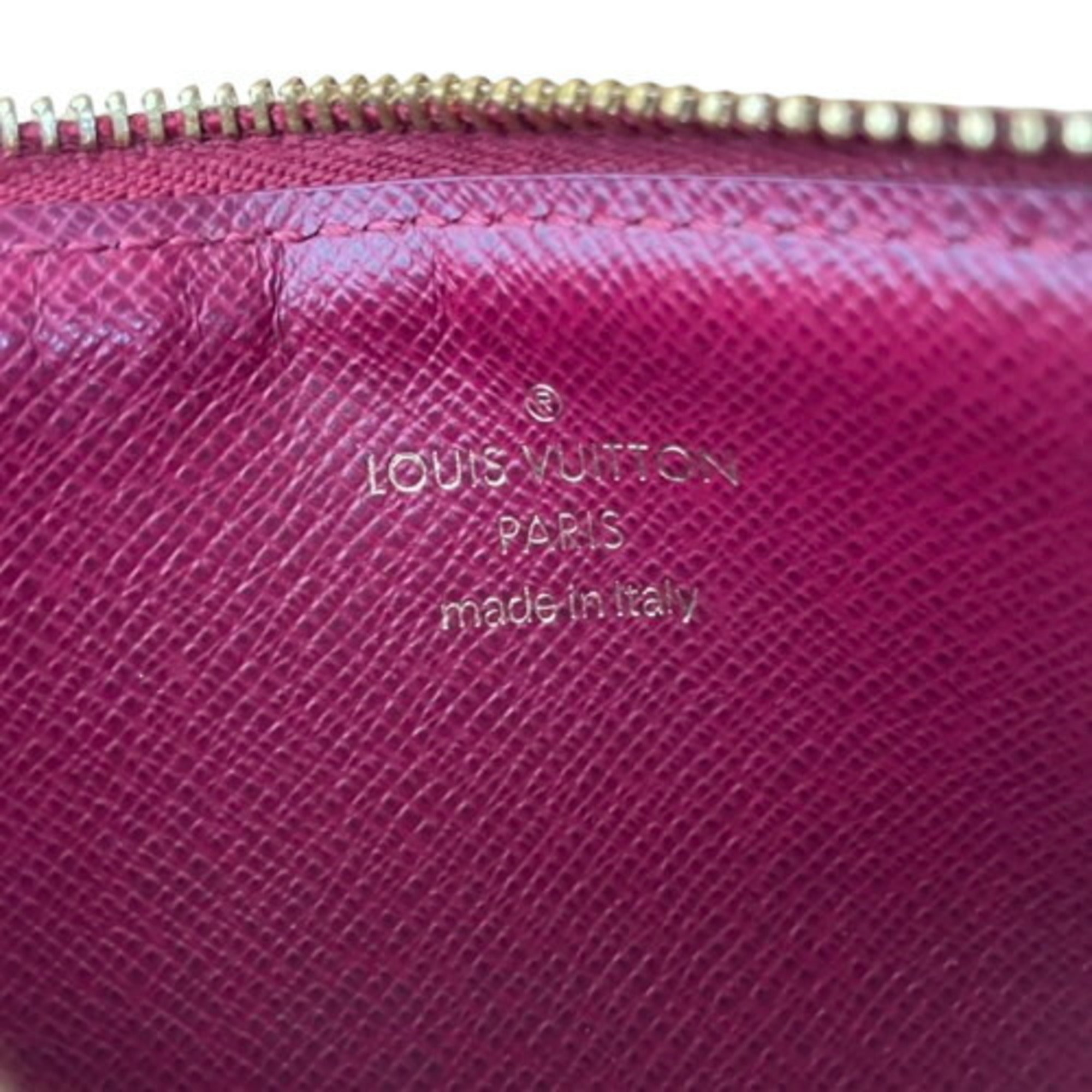 Louis Vuitton Bordeaux Brown Monogram Monogram Coin Purse/Coin Case (Pre-Owned)