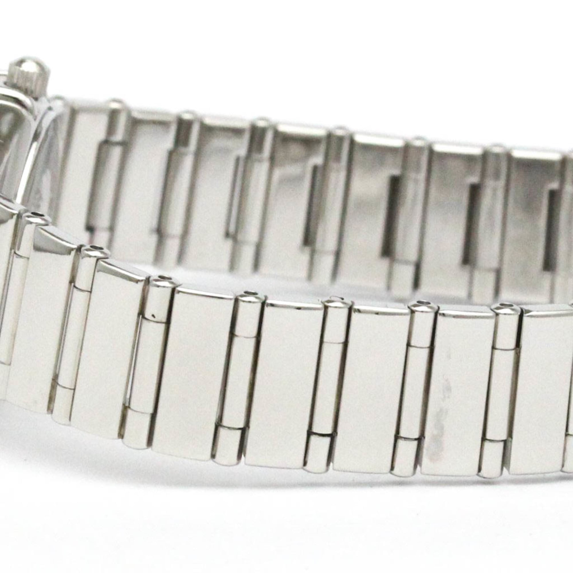 Omega Constellation My Choice Quartz Watch Stainless Steel With Diamond Bezel And Mother Of Pearl Watch (Pre-Owned)