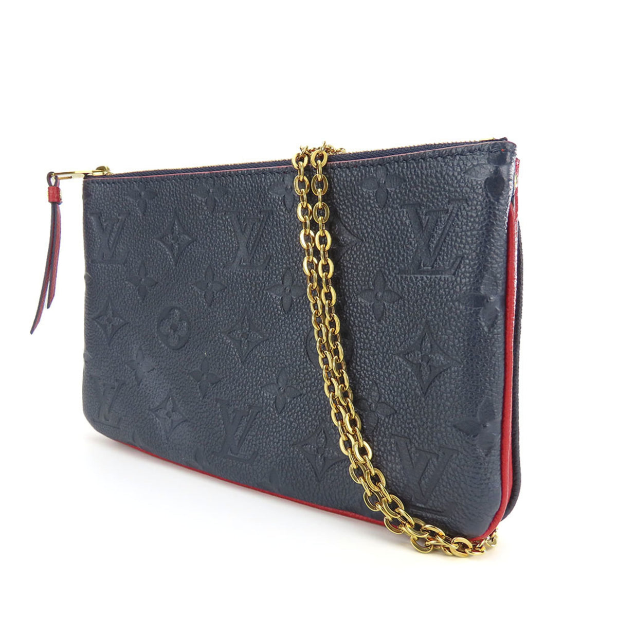 Louis Vuitton Marine Rouge Monogram Empreinte Pochette Shoulder Bag (Pre-Owned)
