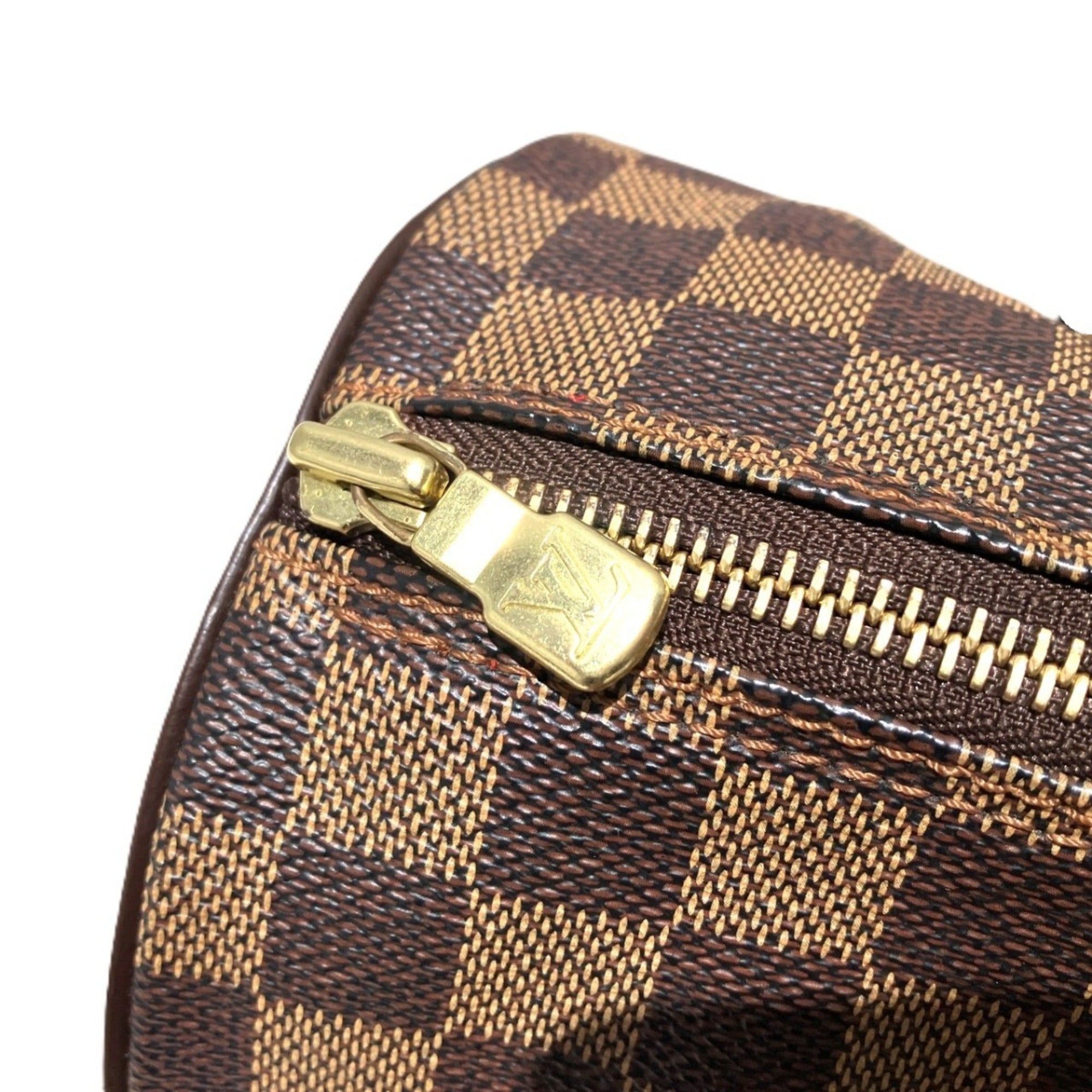 Louis Vuitton Brown Damier Canvas Ebene Damier Canvas Pouch Shoulder Bag (Pre-Owned)