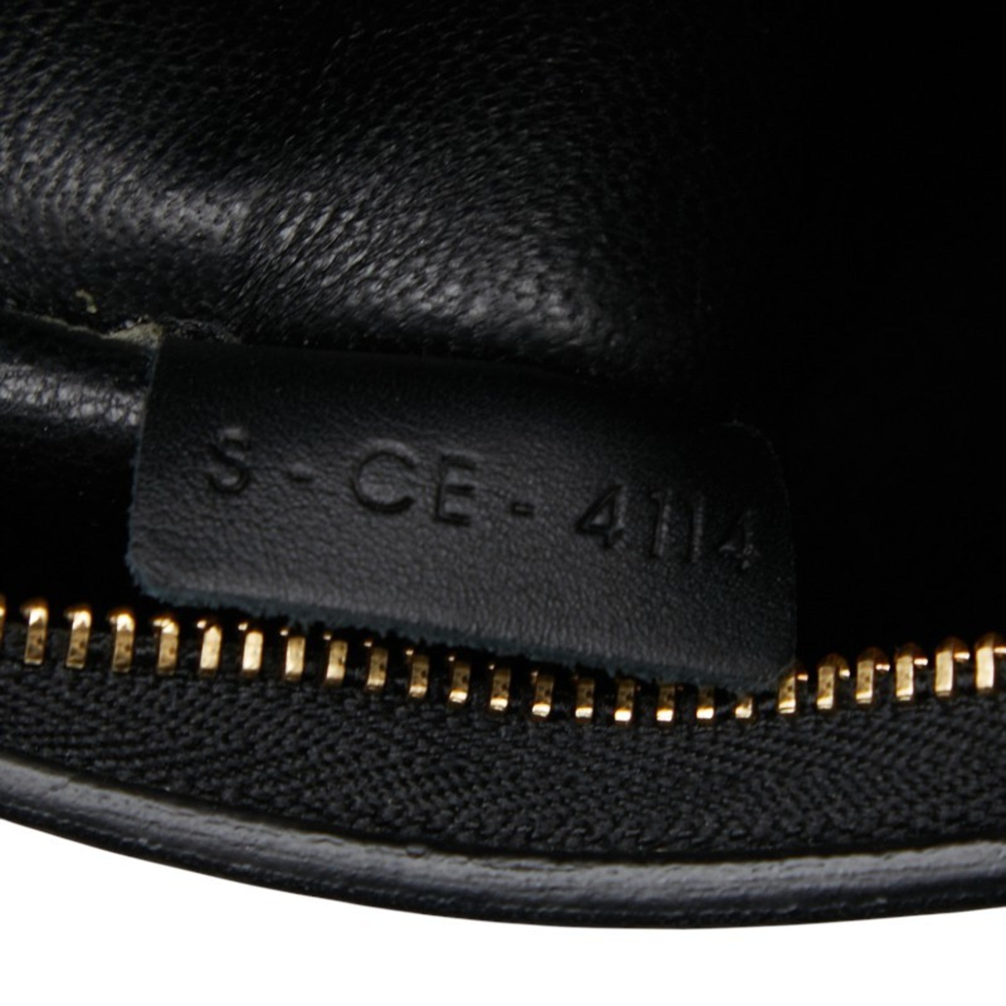 Celine Black Multi-Color Leather Suede Handbag Shoulder Bag (Pre-Owned)