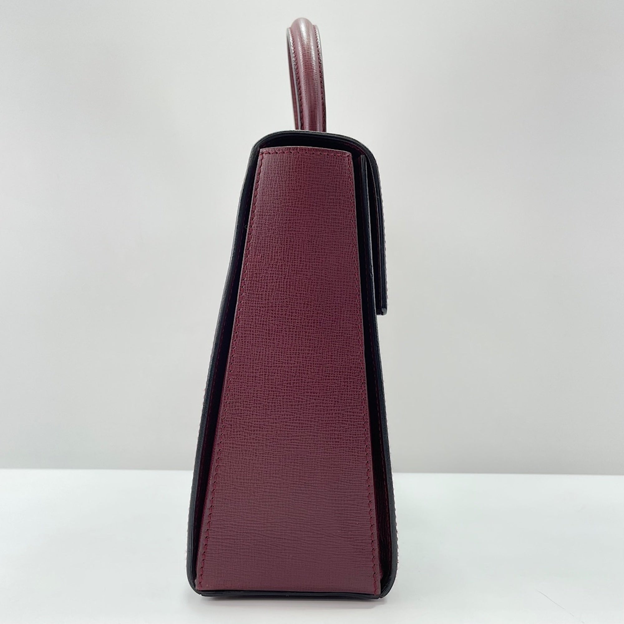 Cartier Wine Red Handbag (Pre-Owned)