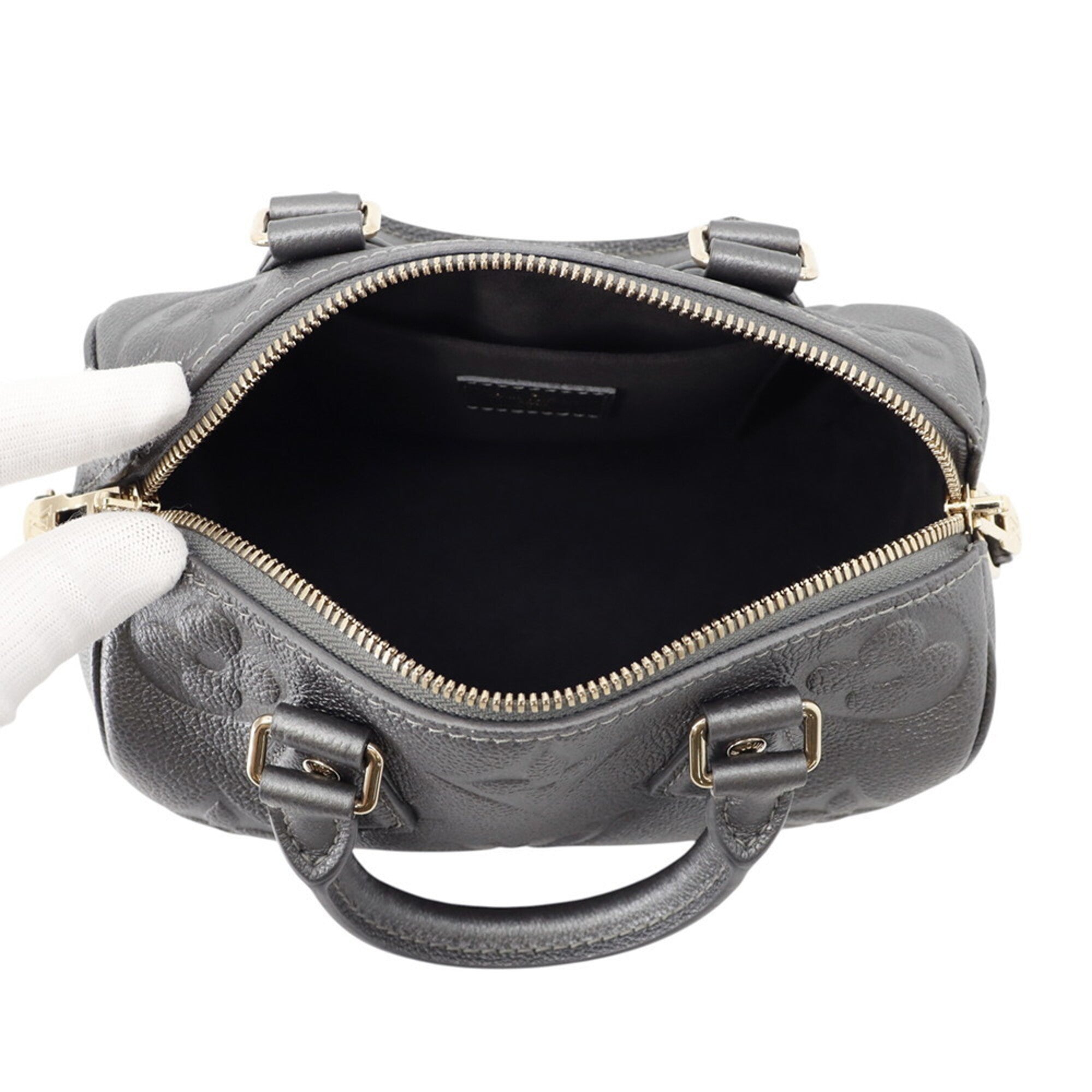 Louis Vuitton Monogram Empreinte Gunmetal Monogram Empreinte Handbag Shoulder Bag (Pre-Owned)