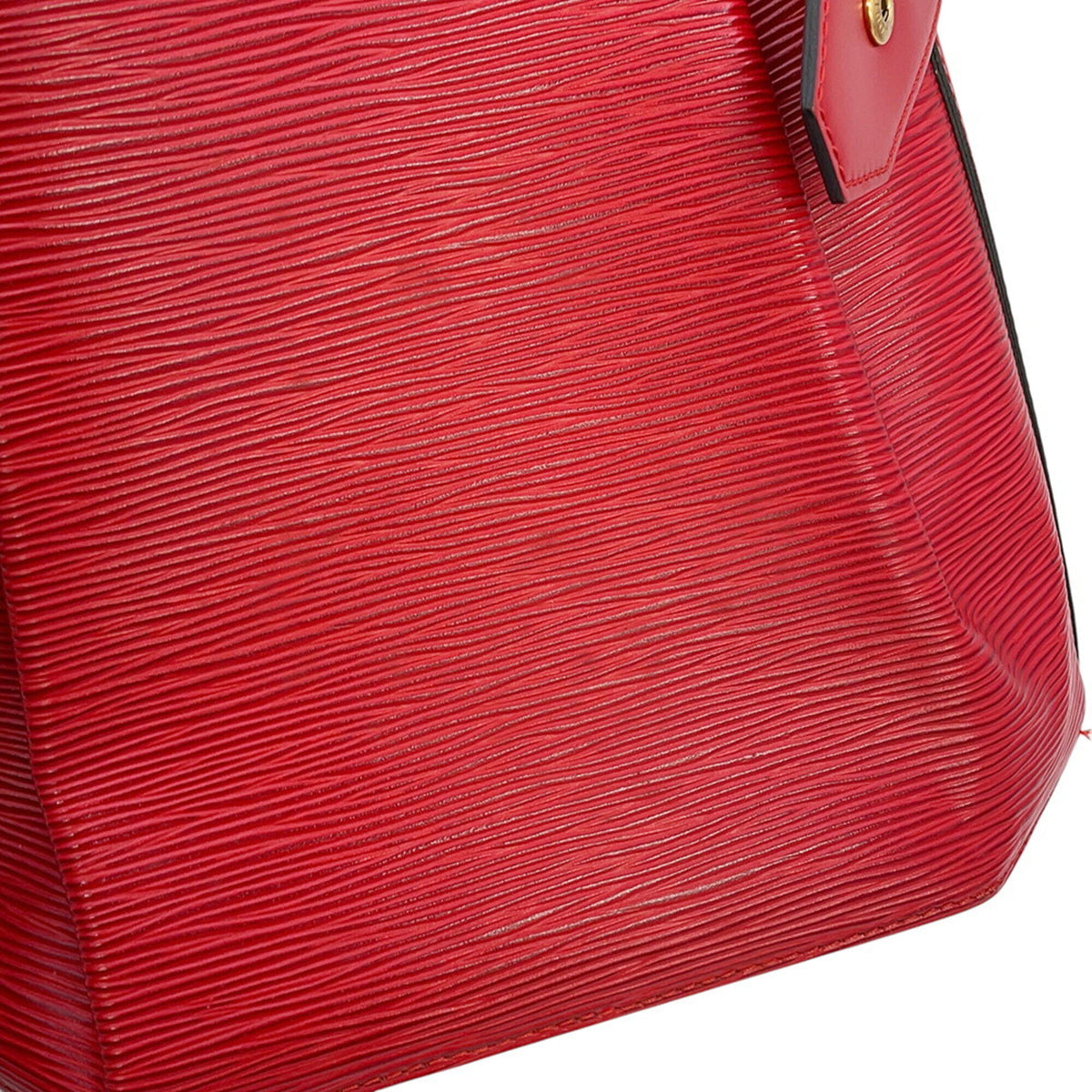 Louis Vuitton Epi Castilian Red Monogram Handbag Shoulder Bag (Pre-Owned)