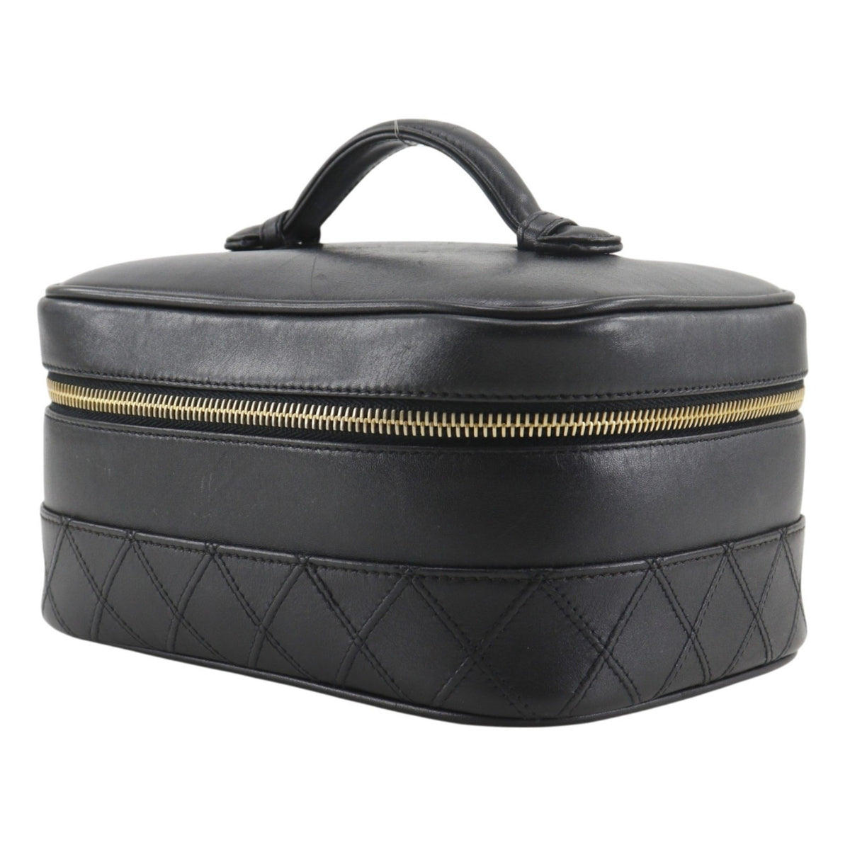 Chanel Black Leather Pouch (Pre-Owned)